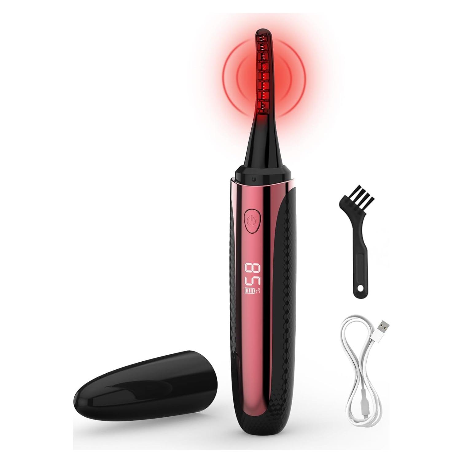 Rizador de Pestañas Eléctrico SMILING SHARK EB-01 4 Temperaturas