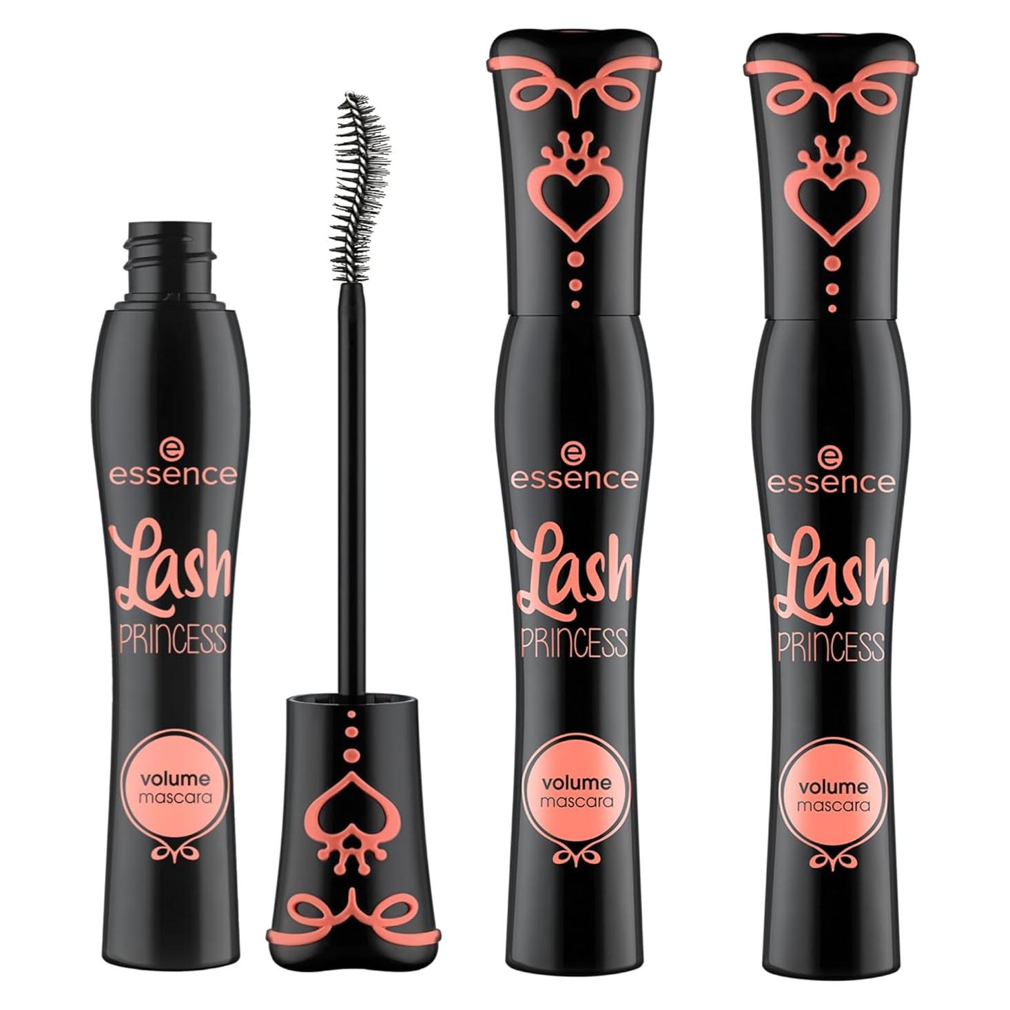 Máscara de Volumen Lash Princess essence - Paquete de 3