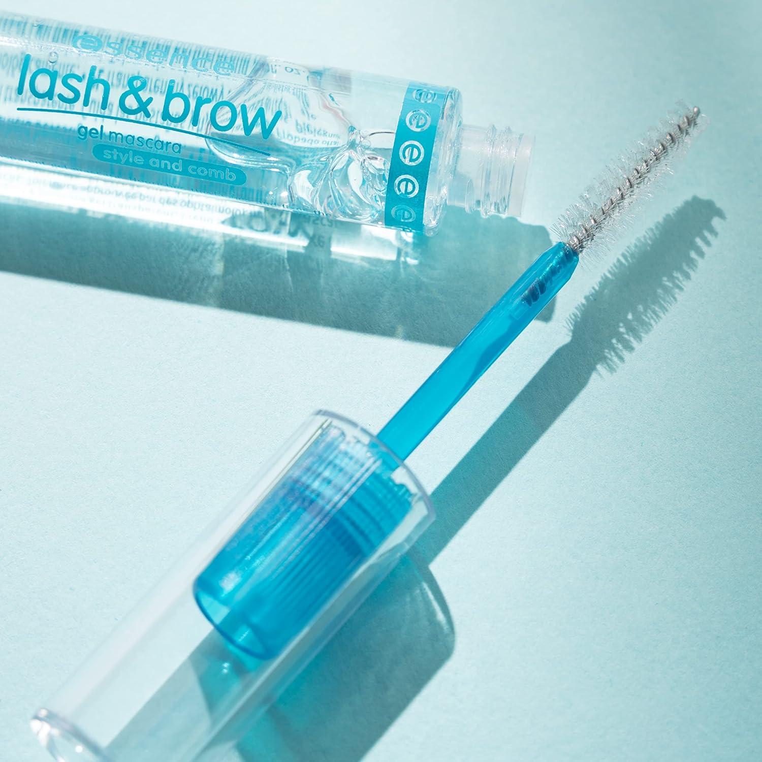 Gel de Cejas y Pestañas Transparente Esencia - Paquete de 3