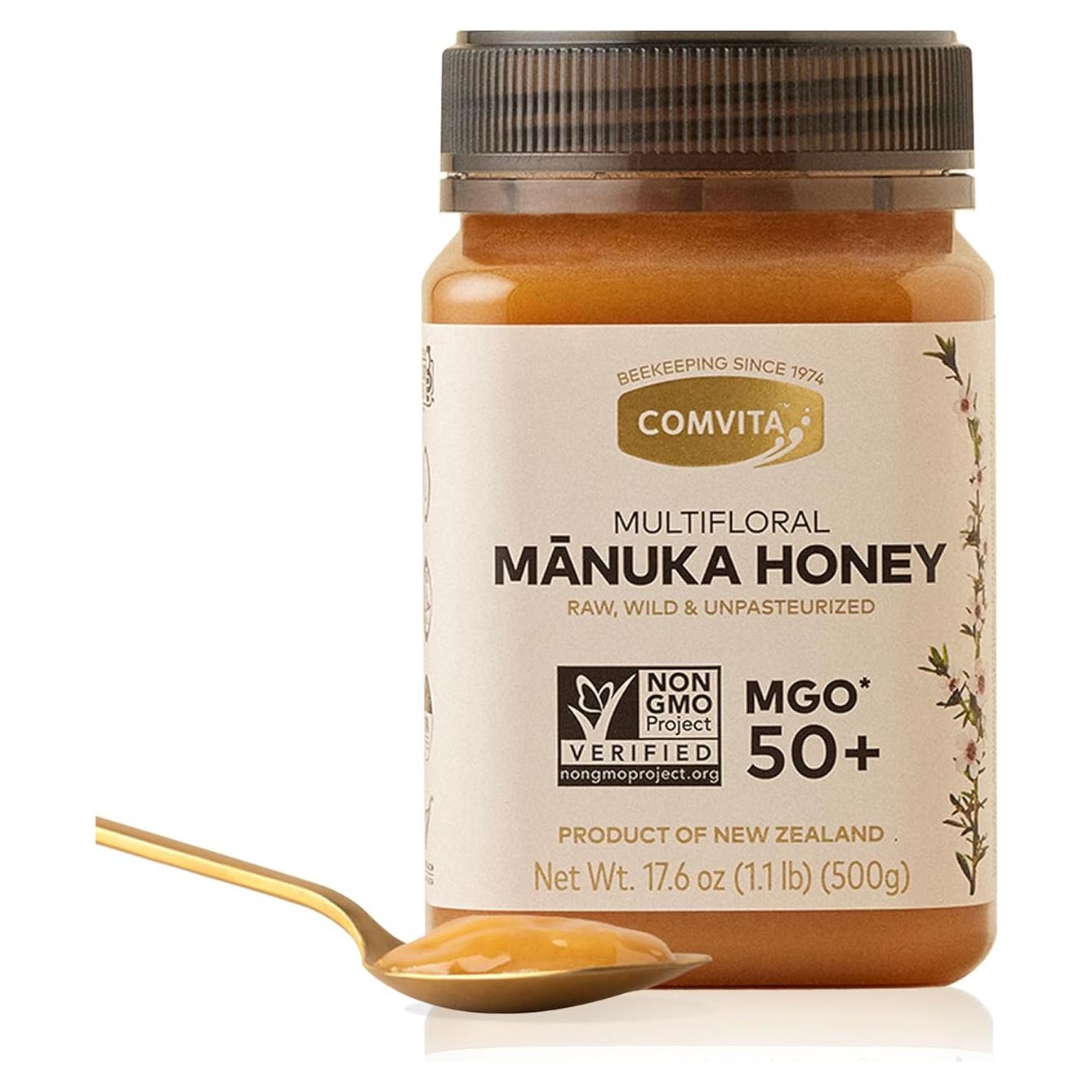 Miel de Manuka Cruda Comvita MGO 50+ 500g Nueva Zelanda