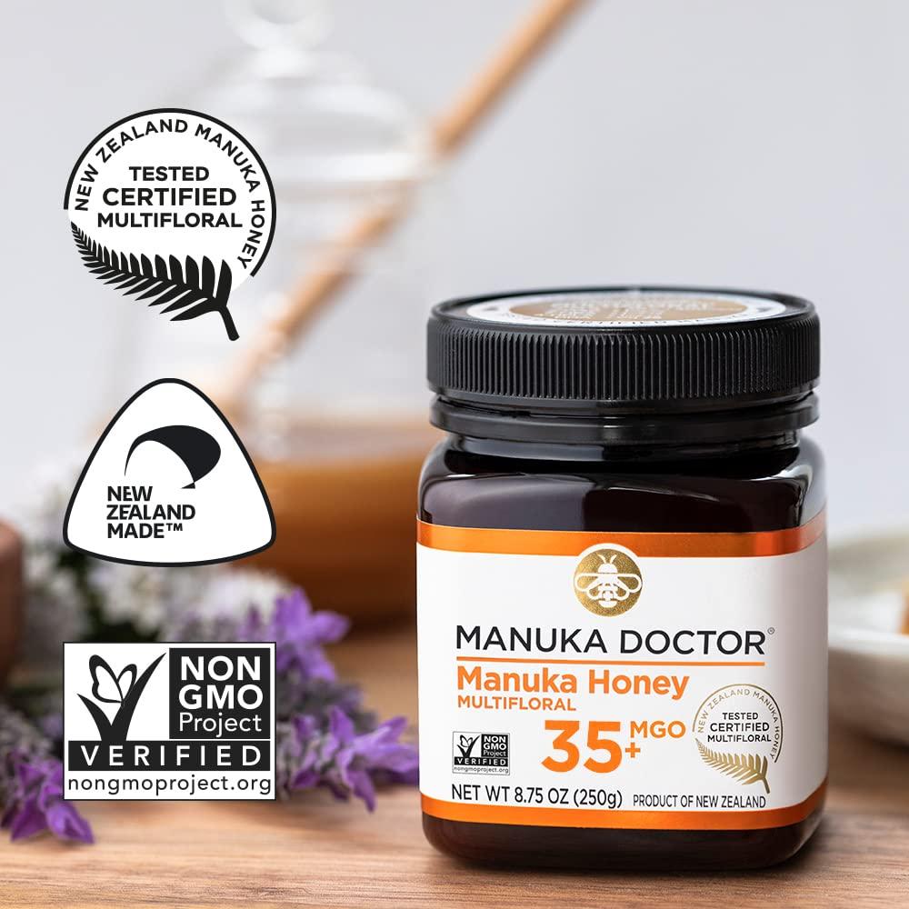Miel de Manuka Multifloral Manuka Doctor MGO 35+ 248g