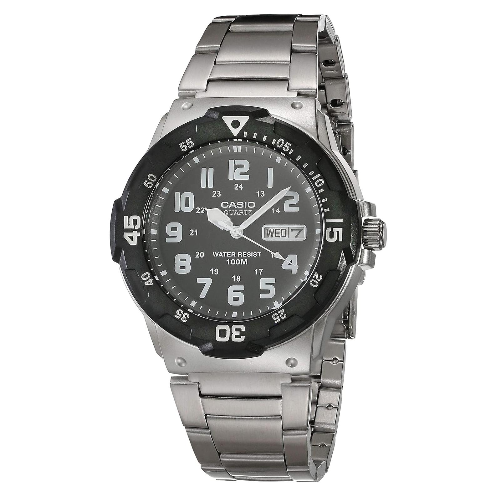 Reloj Analógico Casio MRW-200HD Unisex 100M WR Plata