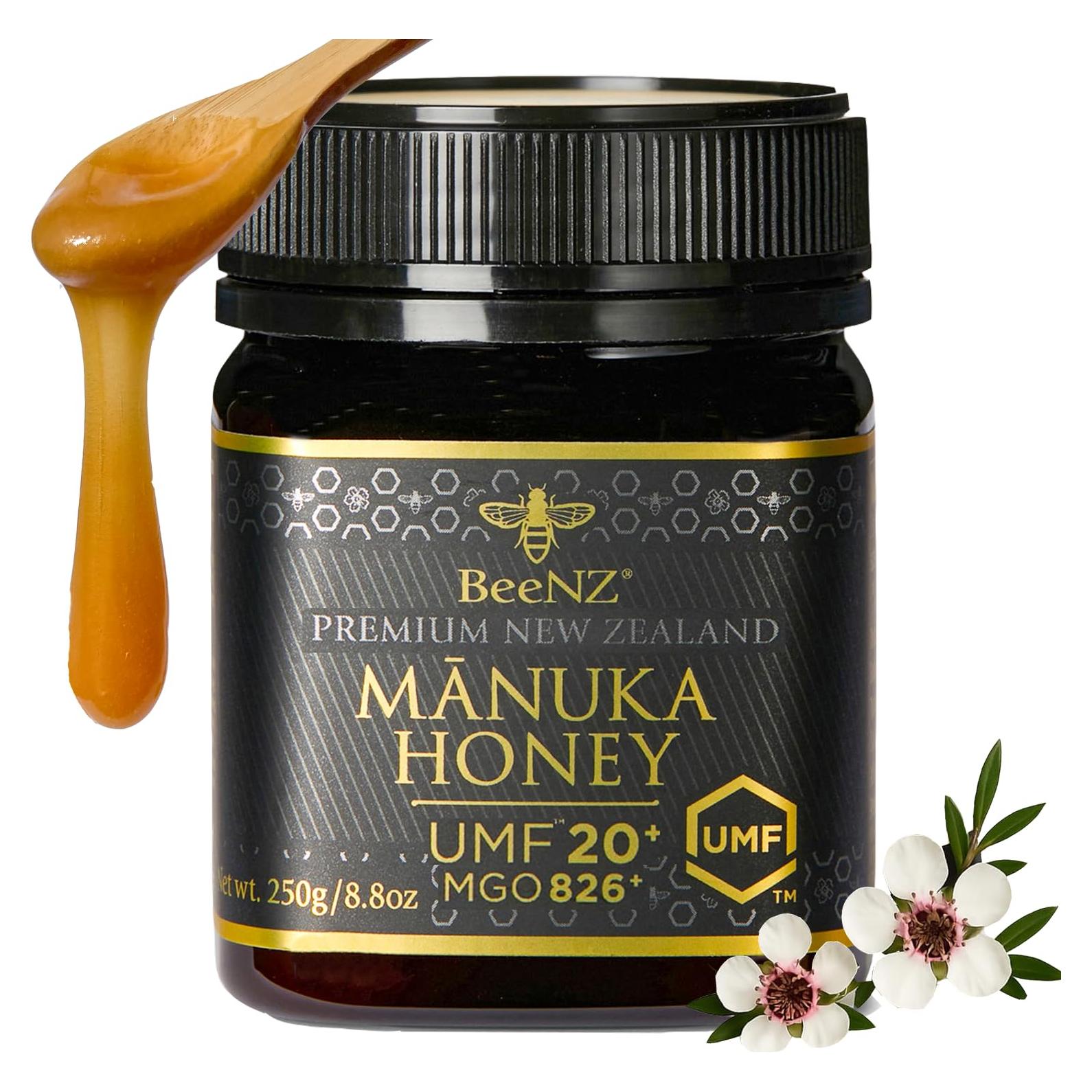 Miel de Manuka BeeNZ UMF20+ 250g | 100% Natural de NZ