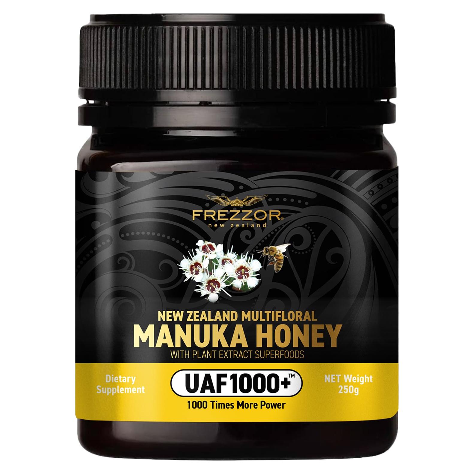 Miel Cruda Multifloral FREZZOR de Manuka 250g UAF1000+