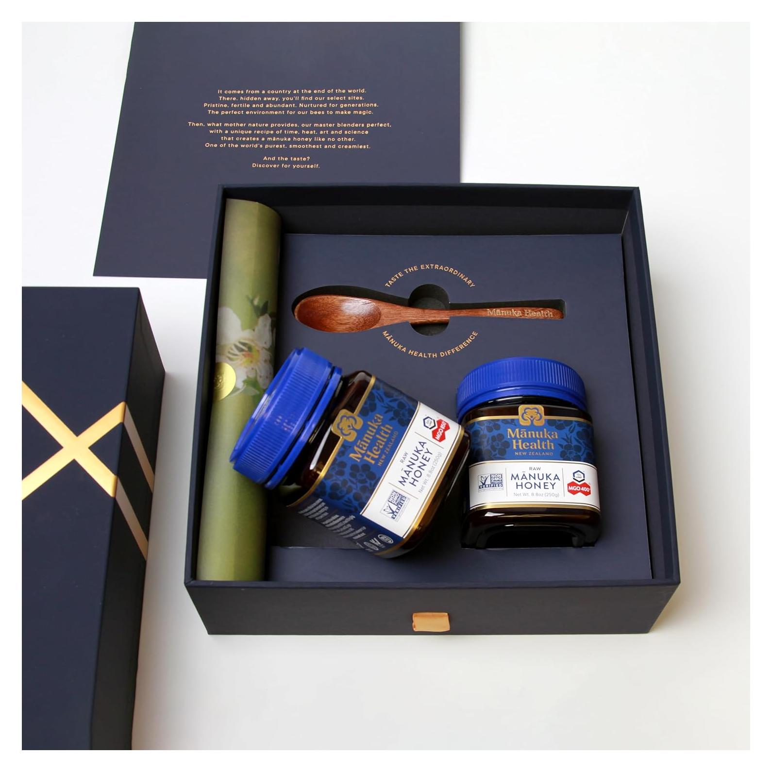 Set de Regalo Miel Manuka Health 2 Tarros 250g UMF 20+ 13+