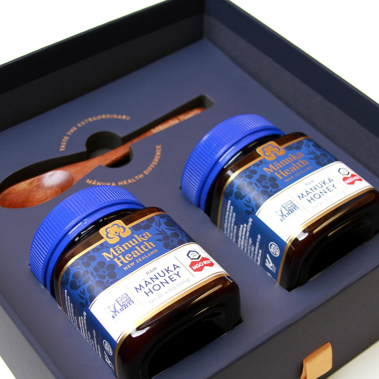 Set de Regalo Miel Manuka Health 2 Tarros 250g UMF 20+ 13+