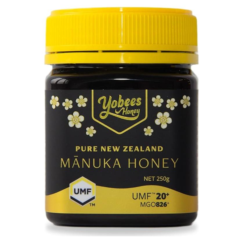Miel de Manuka Yobees 250g UMF20+ Cruda y Orgánica