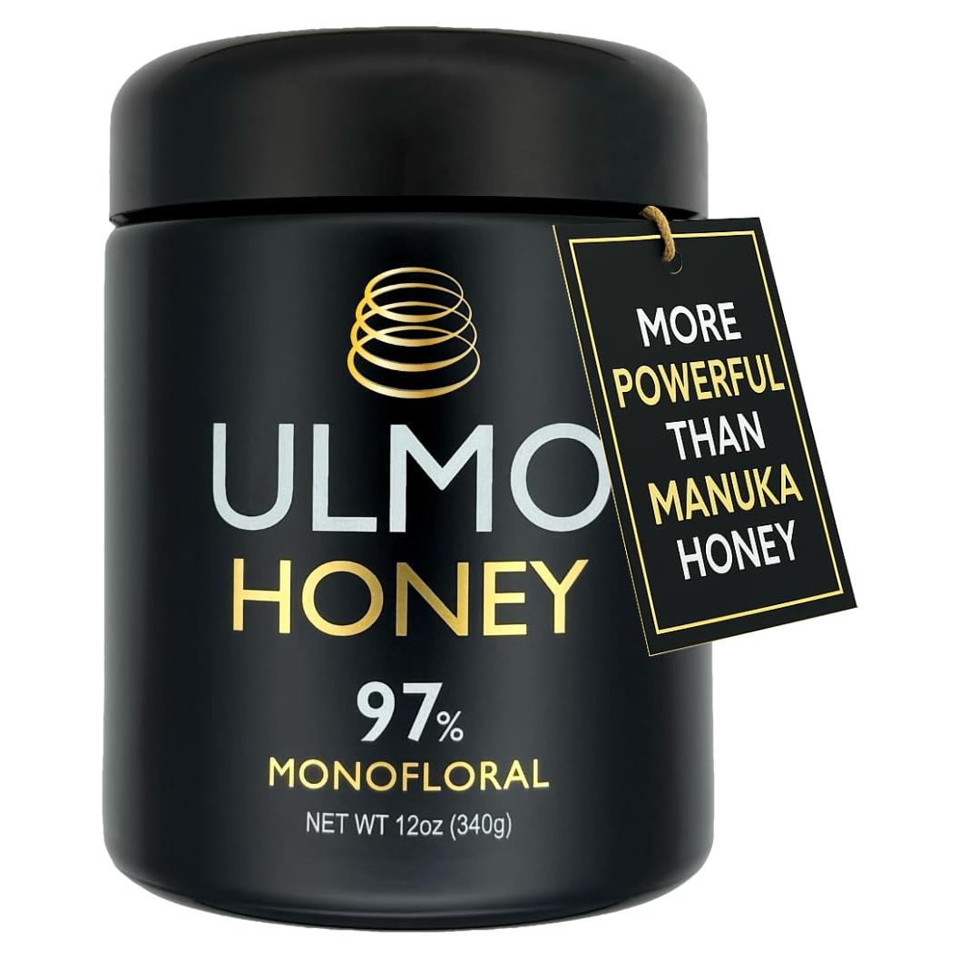Miel Ulmo Cruda 340g - Más Poderosa que la Manuka