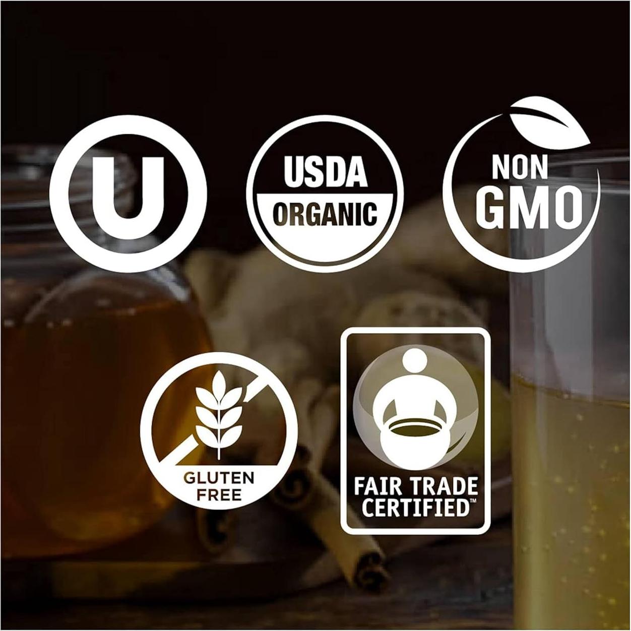 Botella de Miel Orgánica 453g Wholesome Sweeteners Pura