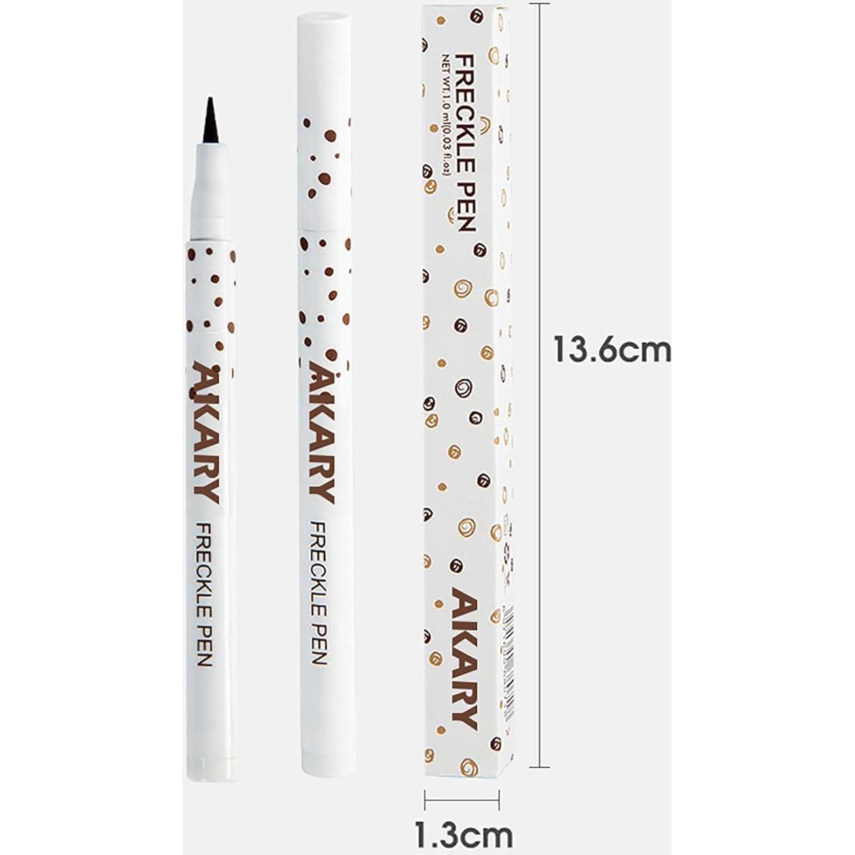 Bolígrafo de Pecas AKARY #02 Café Natural 13.97cm