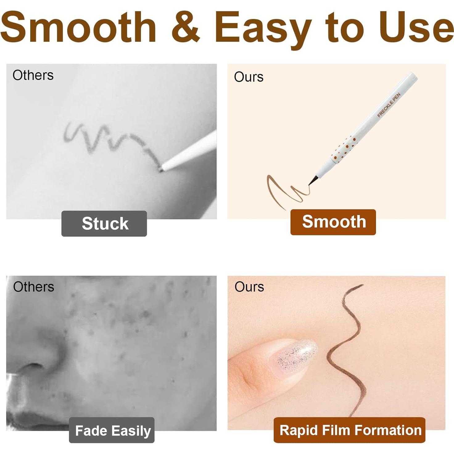 Bolígrafo de Pecas Rosarden, Maquillaje a Prueba de Agua