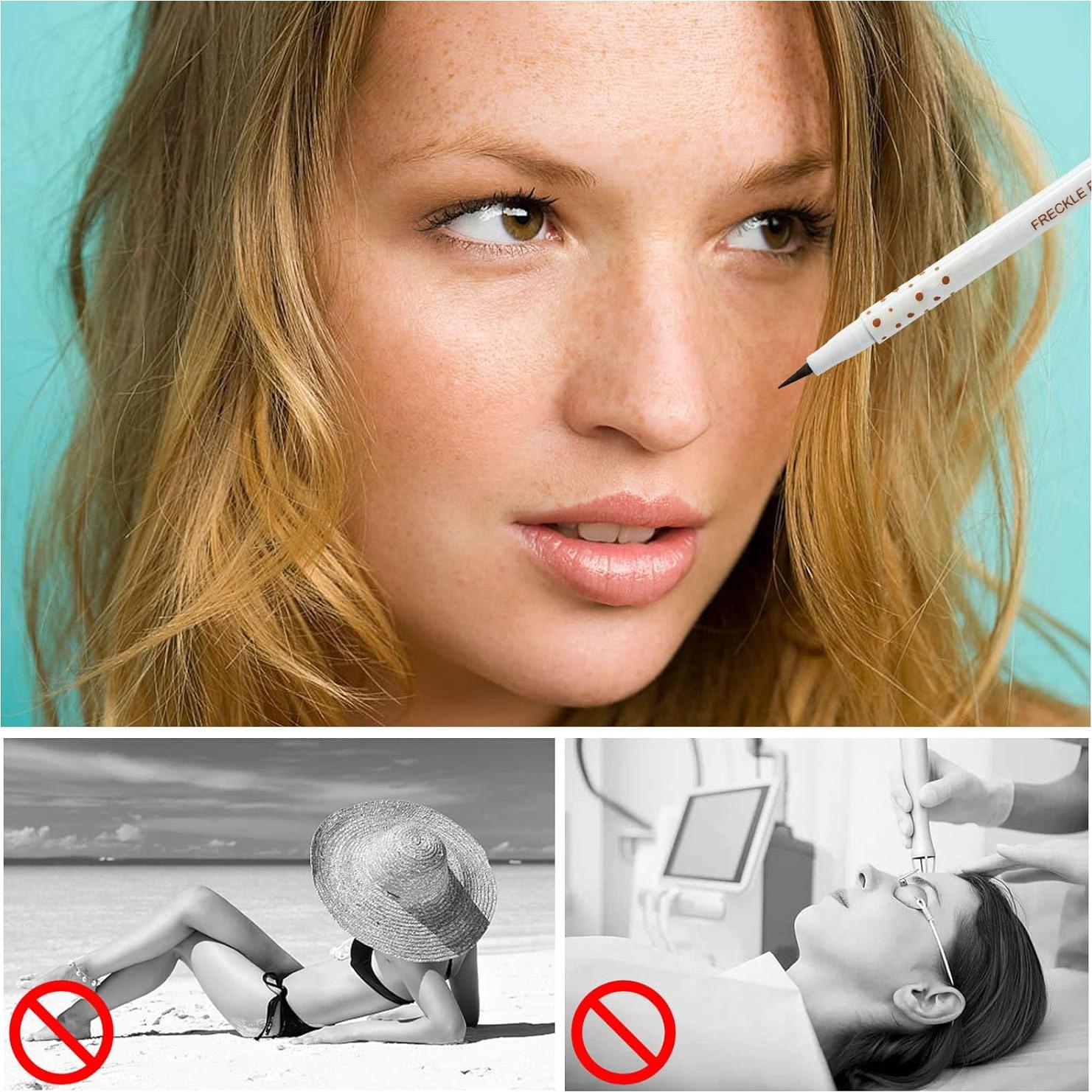 Bolígrafo de Pecas Rosarden, Maquillaje a Prueba de Agua