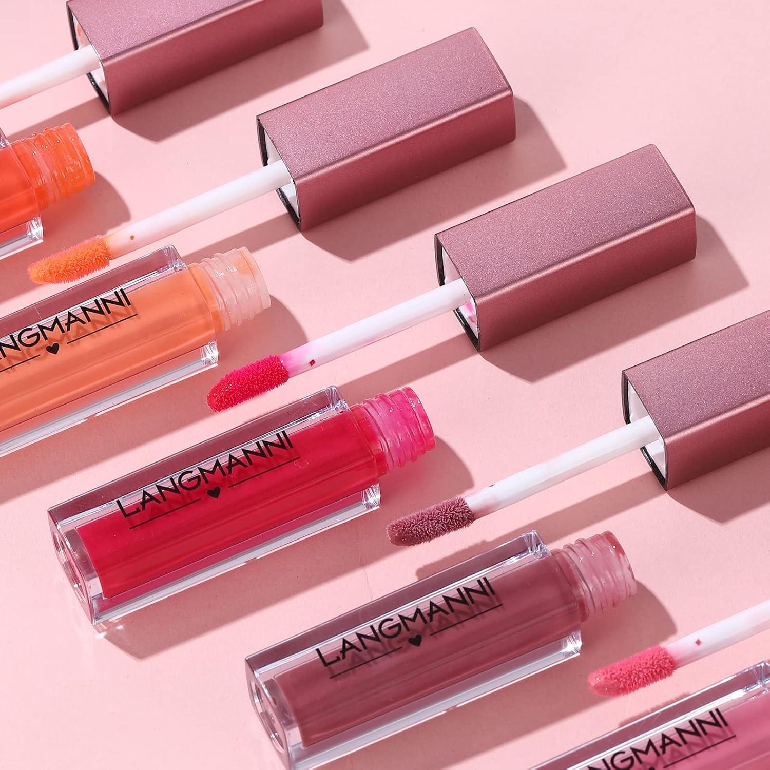 Set de 12 Brillos de Labios LANGMANNI Color-A