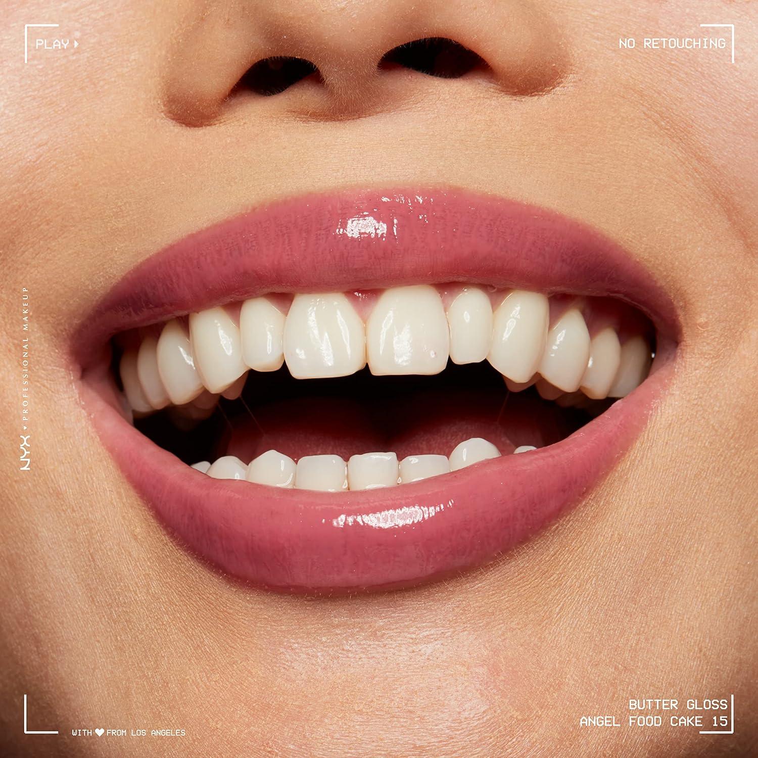 Brillo de Labios NYX Butter Gloss 7.98ml Pastel de Angel