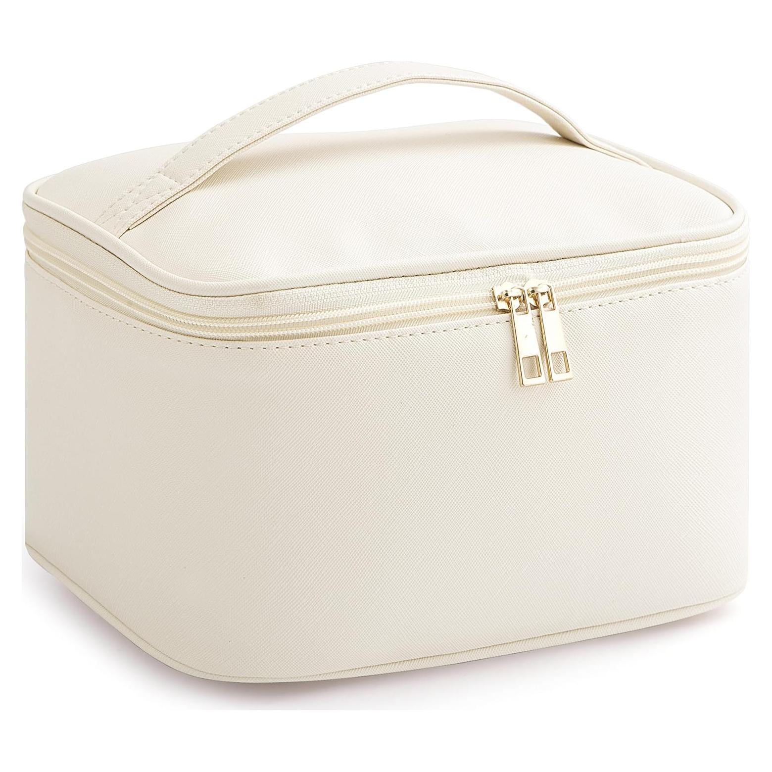 Bolsa de Maquillaje de Viaje HBlife Grande Beige Organizador