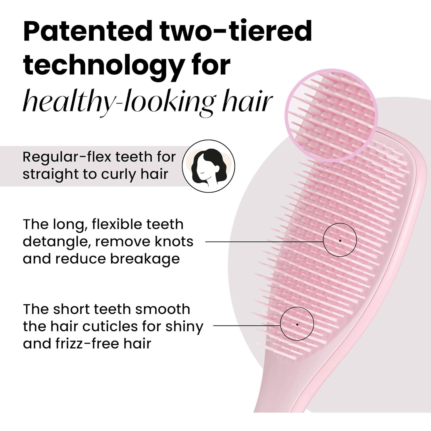 Cepillo Desenredante Tangle Teezer Rosa Milenial para Cabello