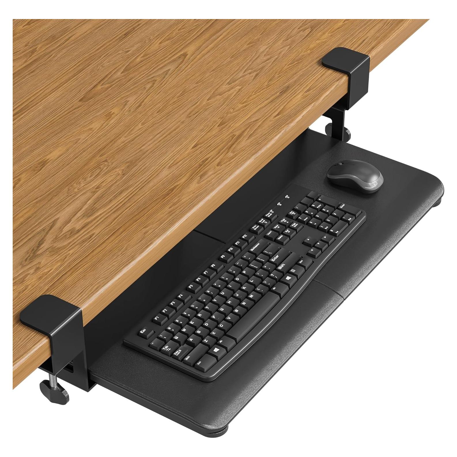 Bandeja para Teclado BONTEC KMT01 Deslizante Negra 65x30cm