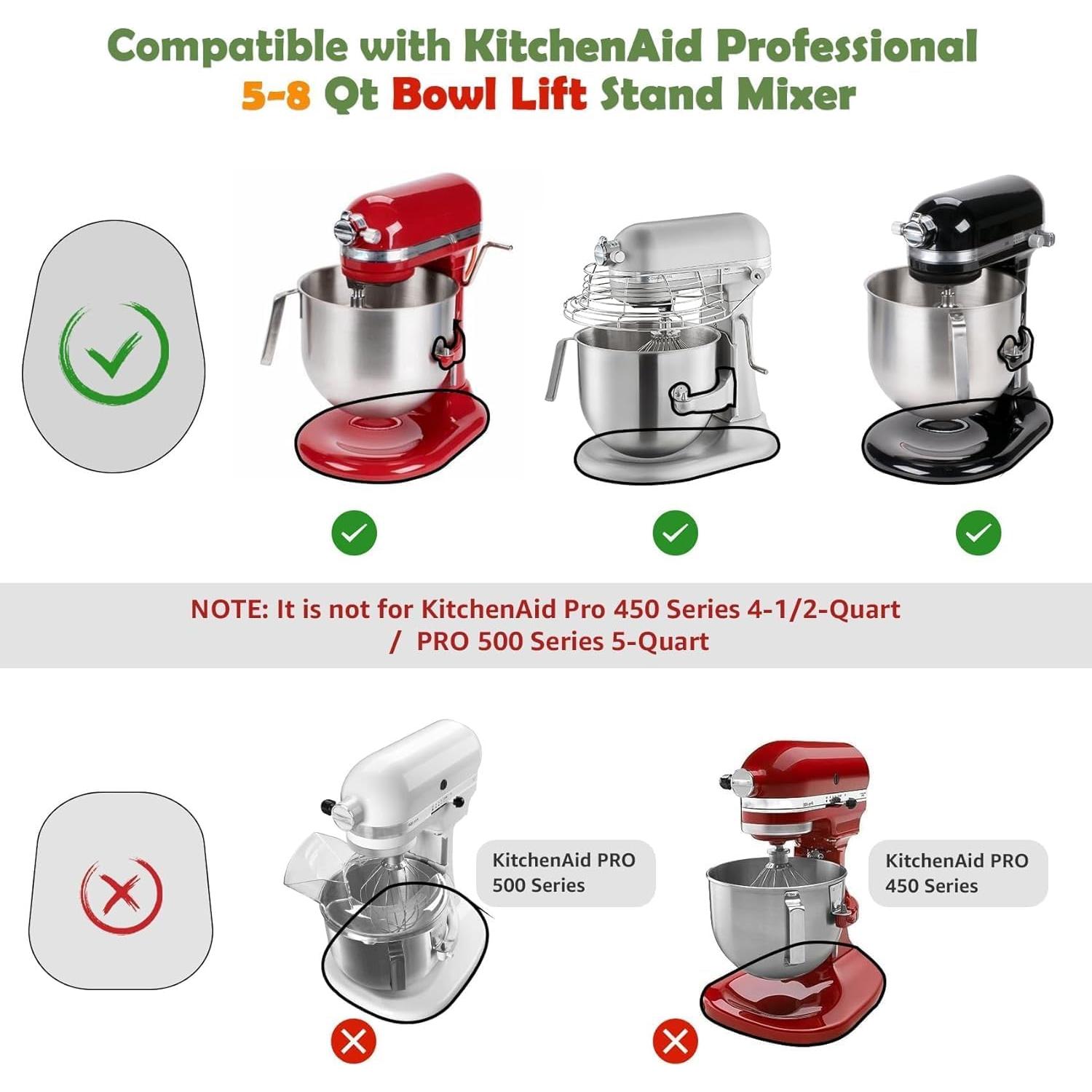 Alfombrilla Deslizante de Bambú JAYOBGO para Mezclador 8 Qt