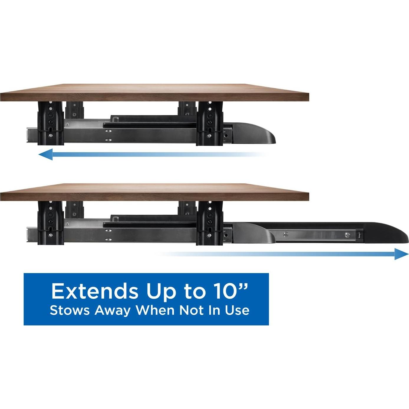 Cajón de Teclado Deslizante Mount-It! 53 cm Ajustable