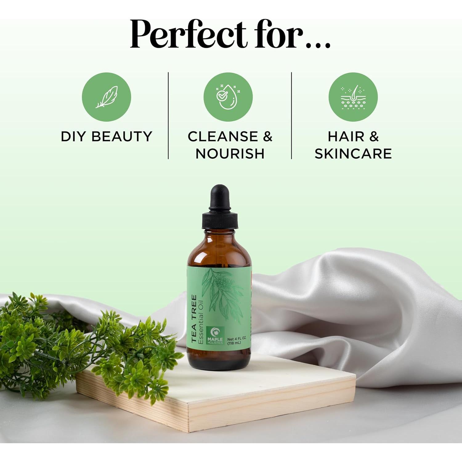 Aceite Esencial de Árbol de Té 118ml Maple Holistics