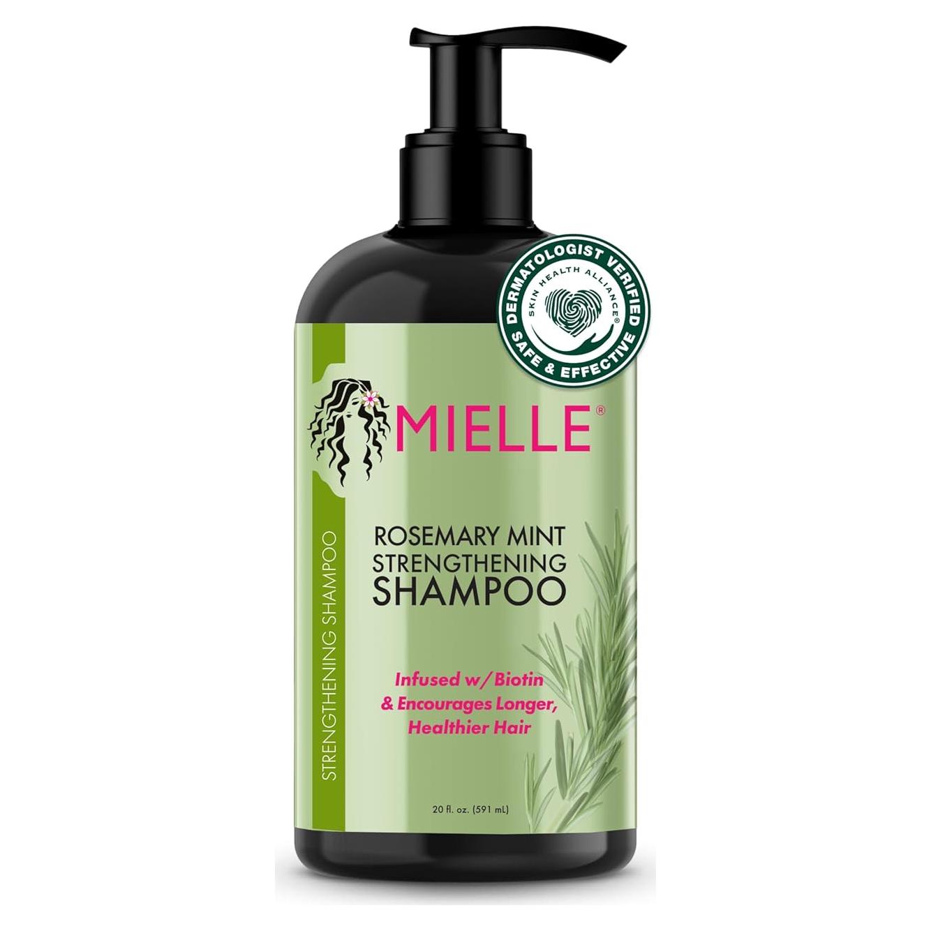 Champú Fortalecedor Mielle Organics Romero y Menta 340 g