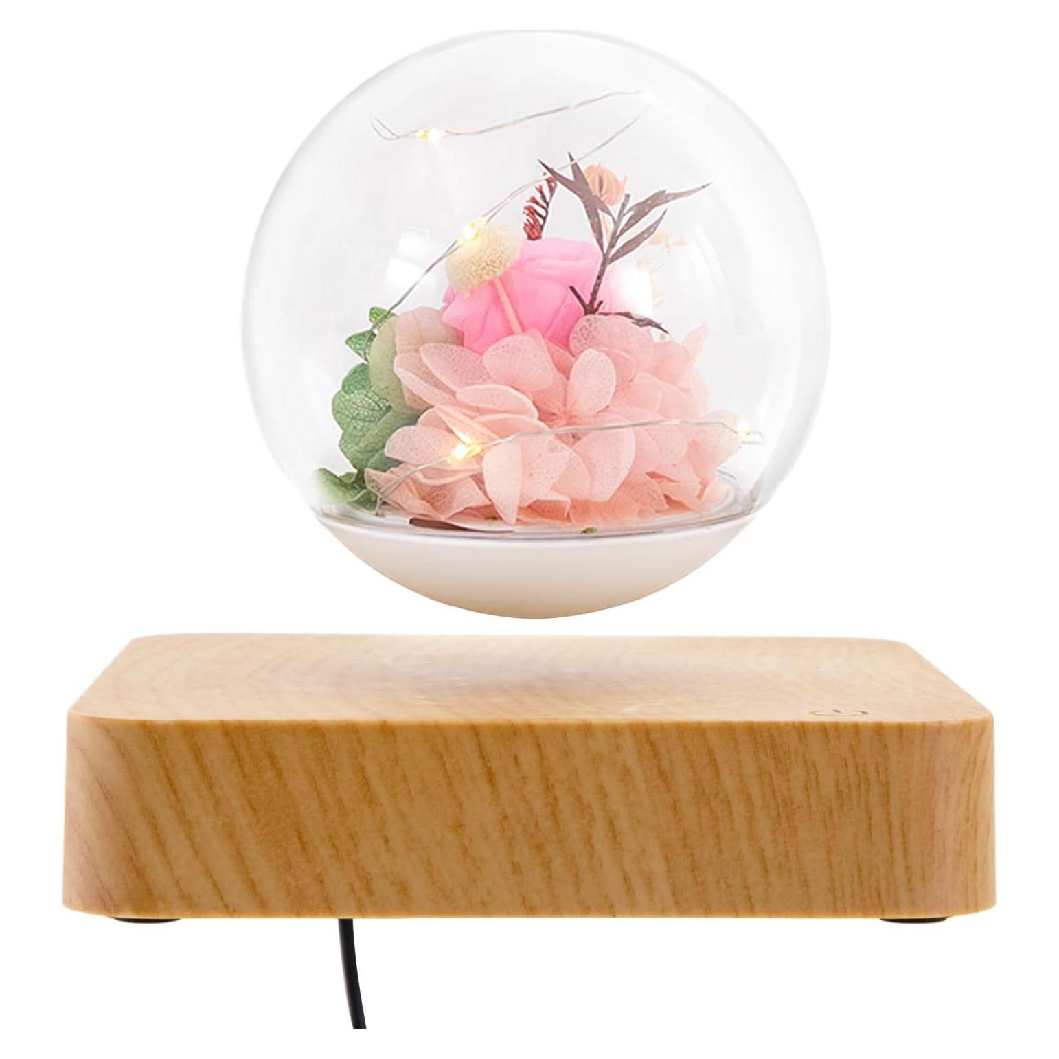 Lámpara de Flores Flotantes Magnéticas KathyLiely LED Decorativa