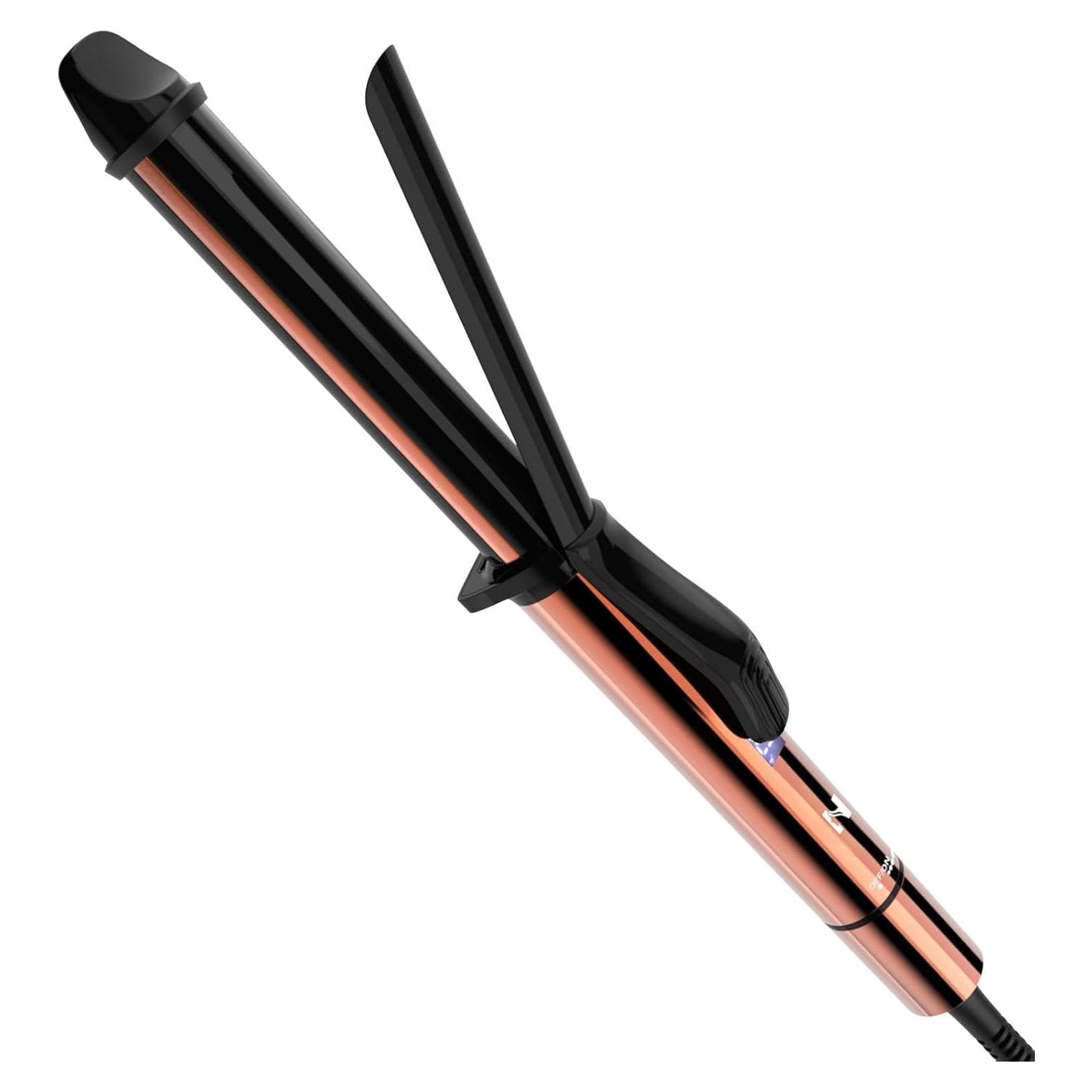 Plancha de Rizar Nicebay DW-6010A Cerámica 1" 221°C Oro Rosa