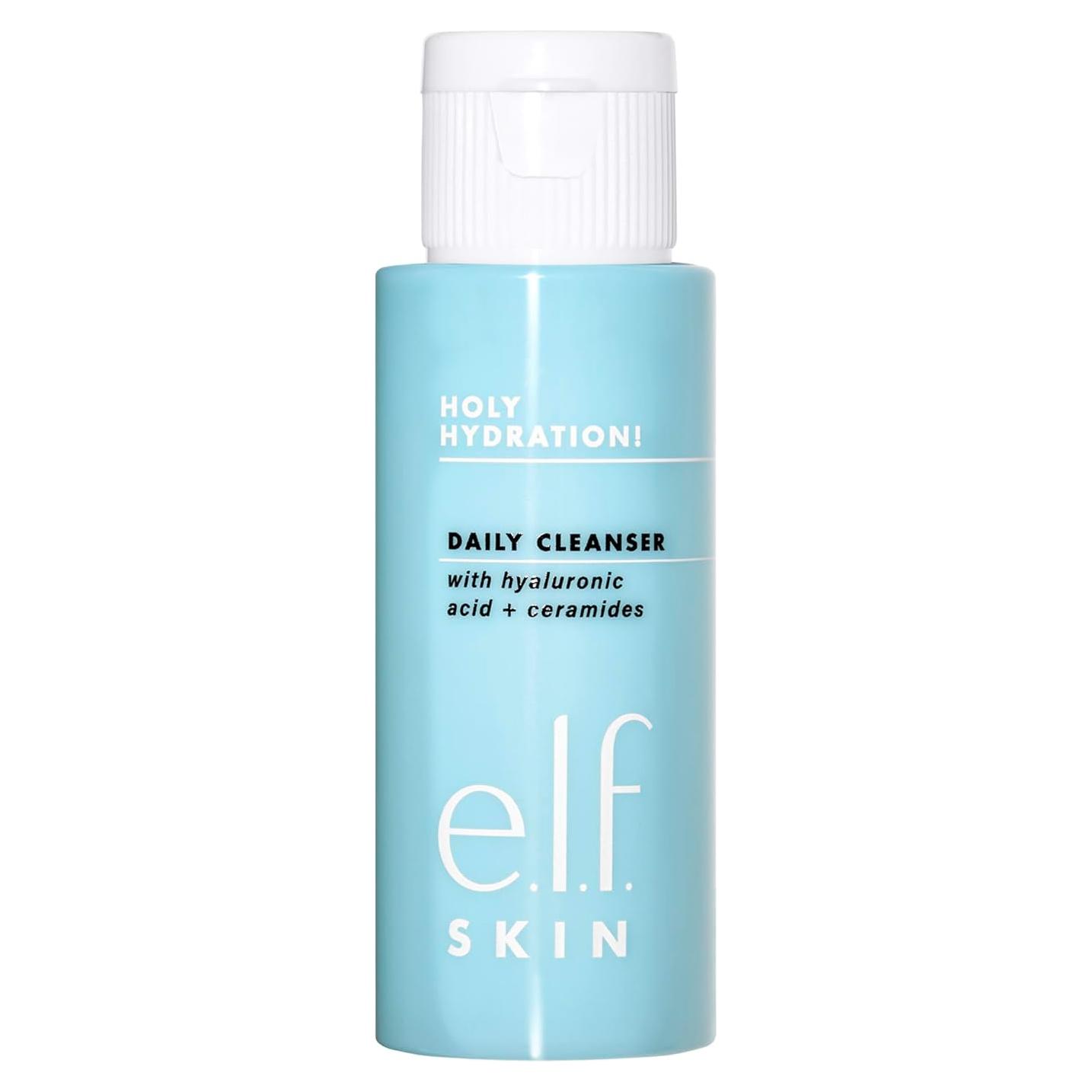 Limpiador Facial e.l.f. SKIN 28g Hidratación Diaria Vegano