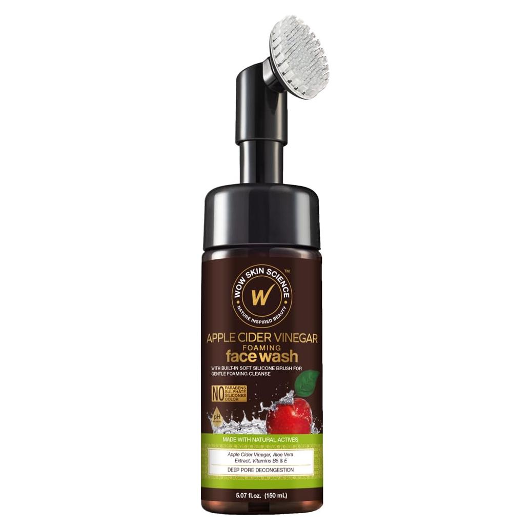 Jabón Espumoso Exfoliante WOW 150 ml con Cepillo Facial