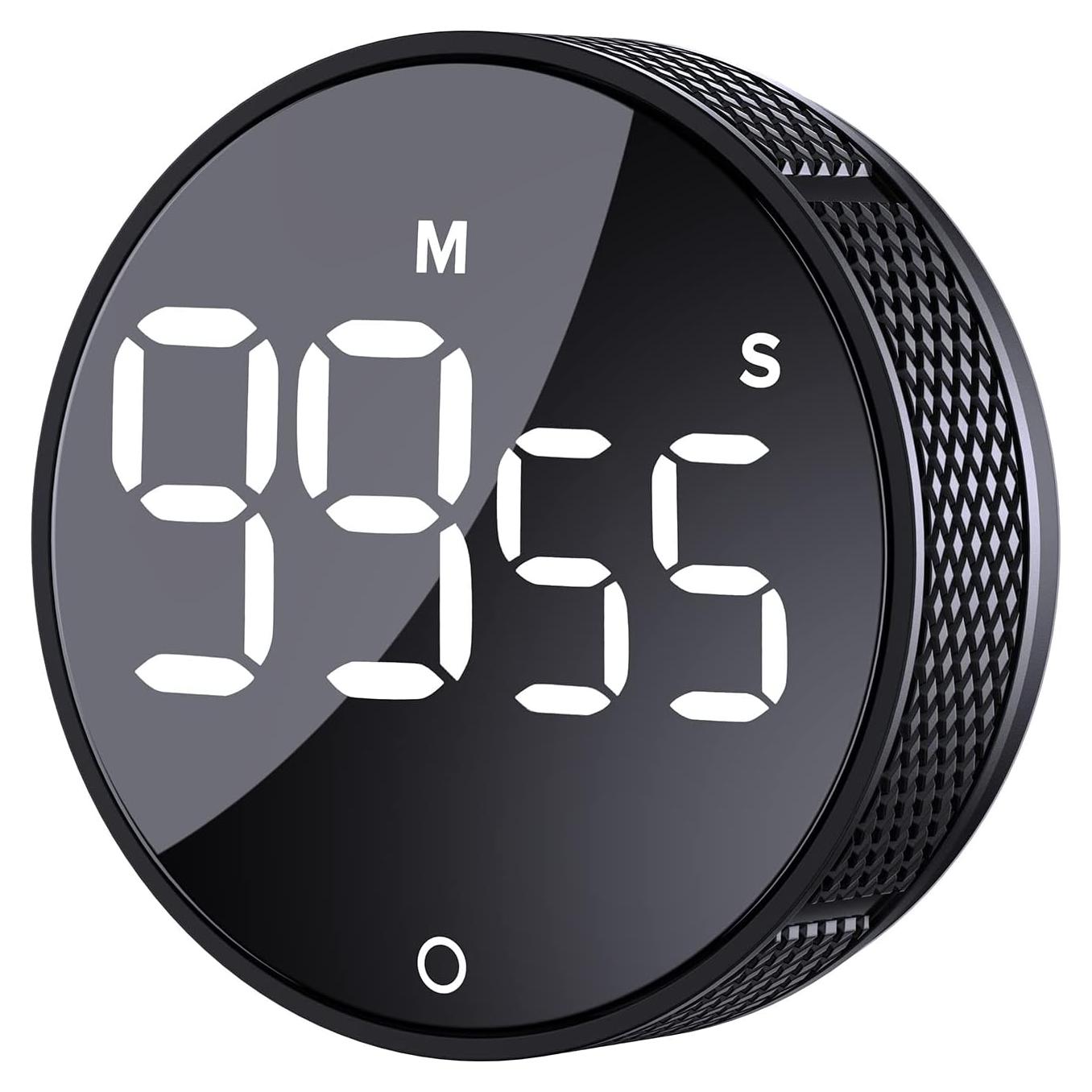 Temporizador de Cocina Digital AVINIA Negro LED 99 Min