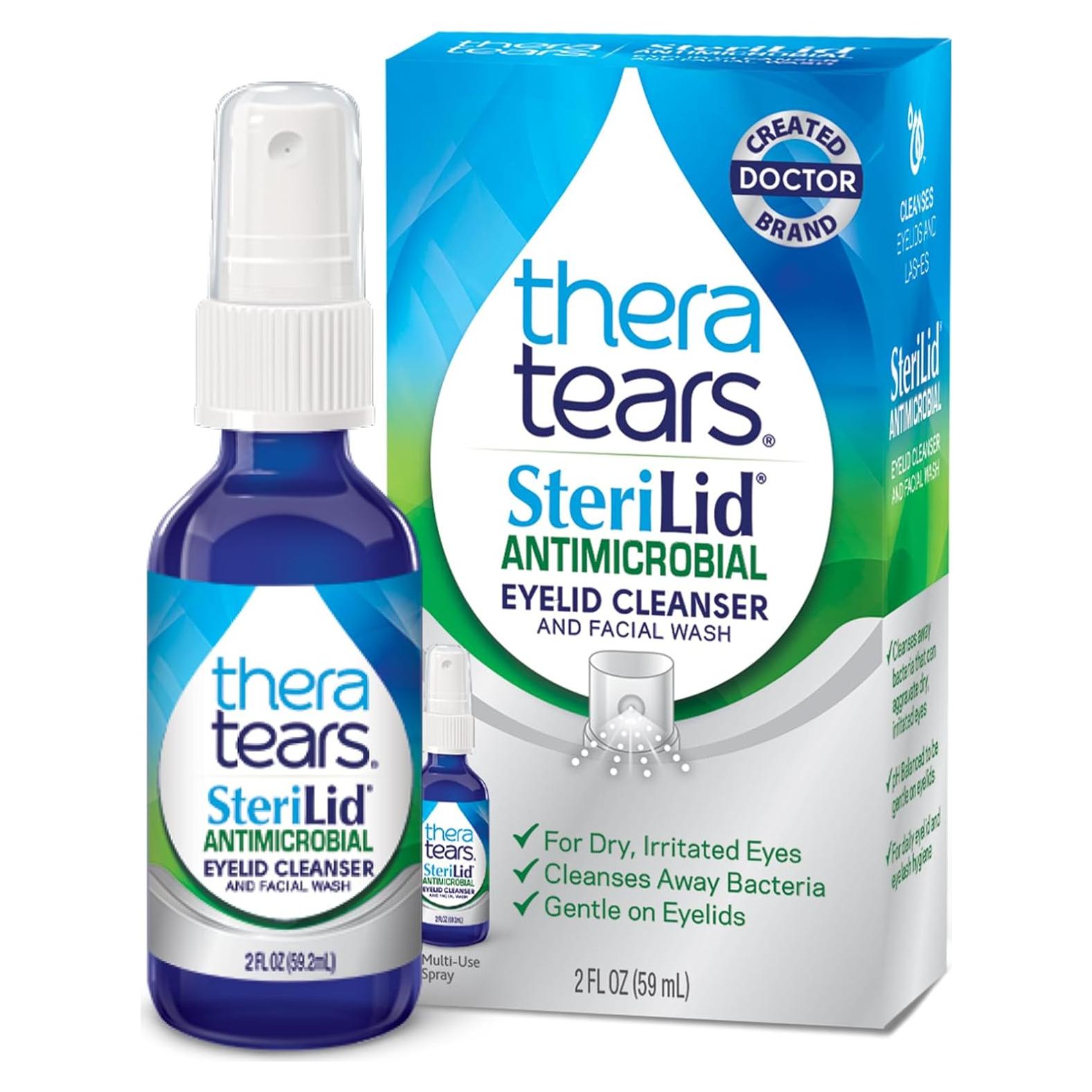 Limpiador Antimicrobiano de Párpados TheraTears 60 ml