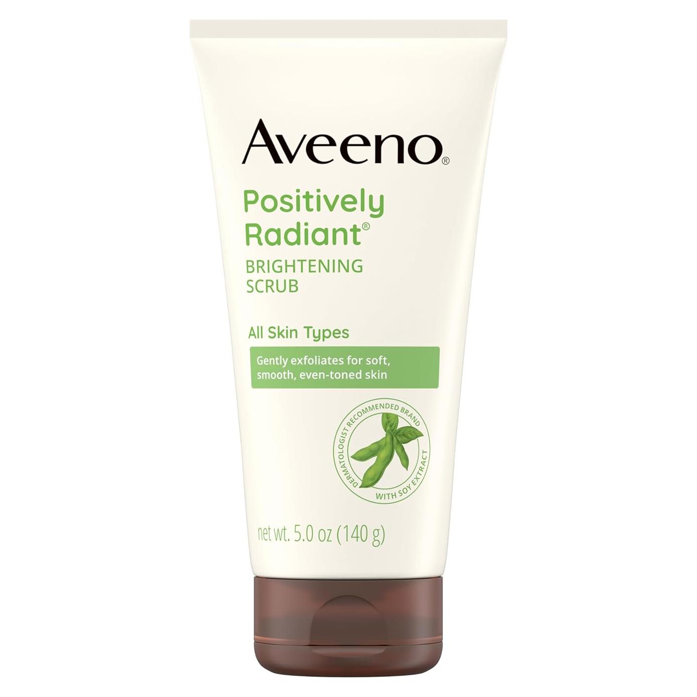 Exfoliante Facial Diario Aveeno 5 oz Iluminador Soja