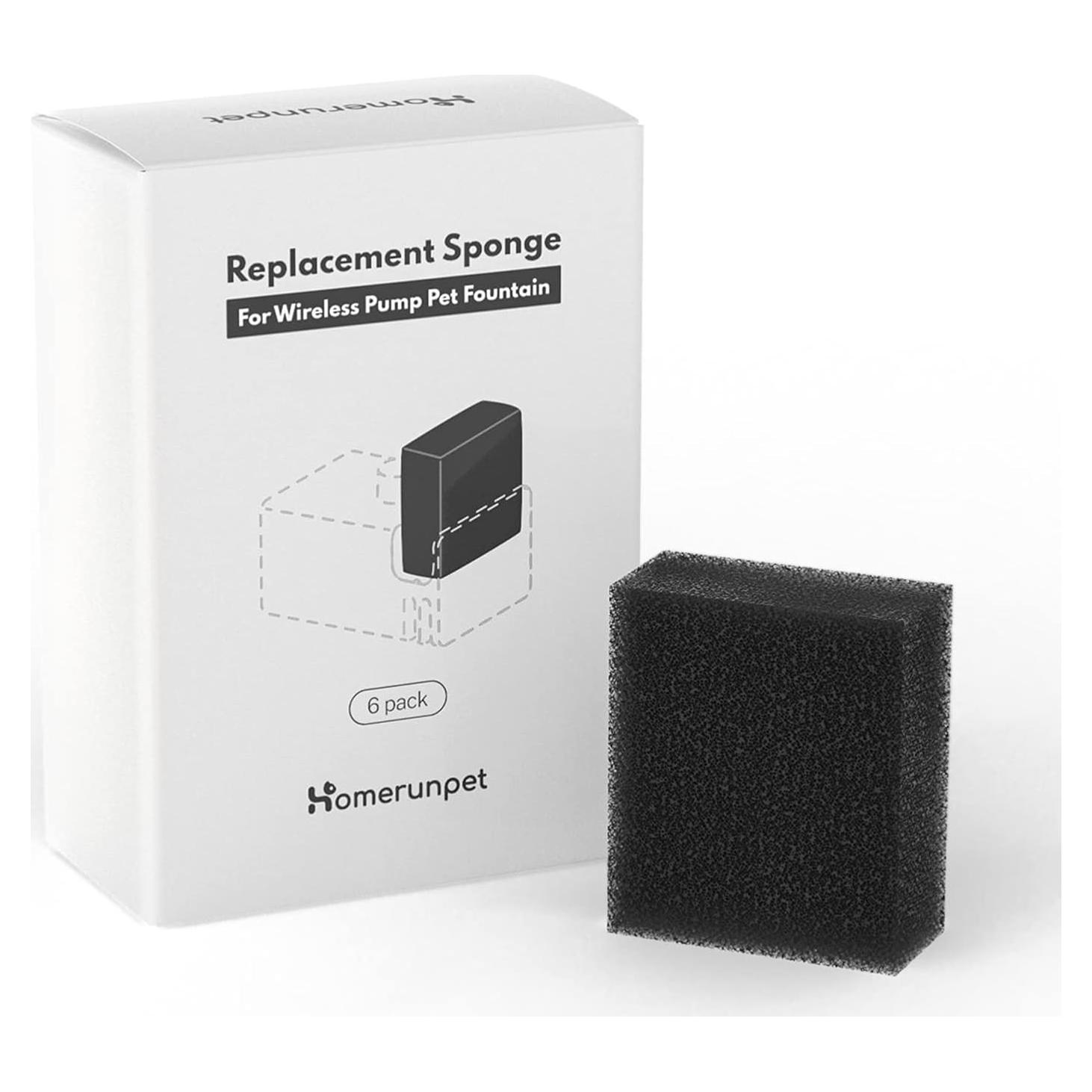 Filtro de Bomba de Agua Homerunpet WF20 - 6 Esponjas