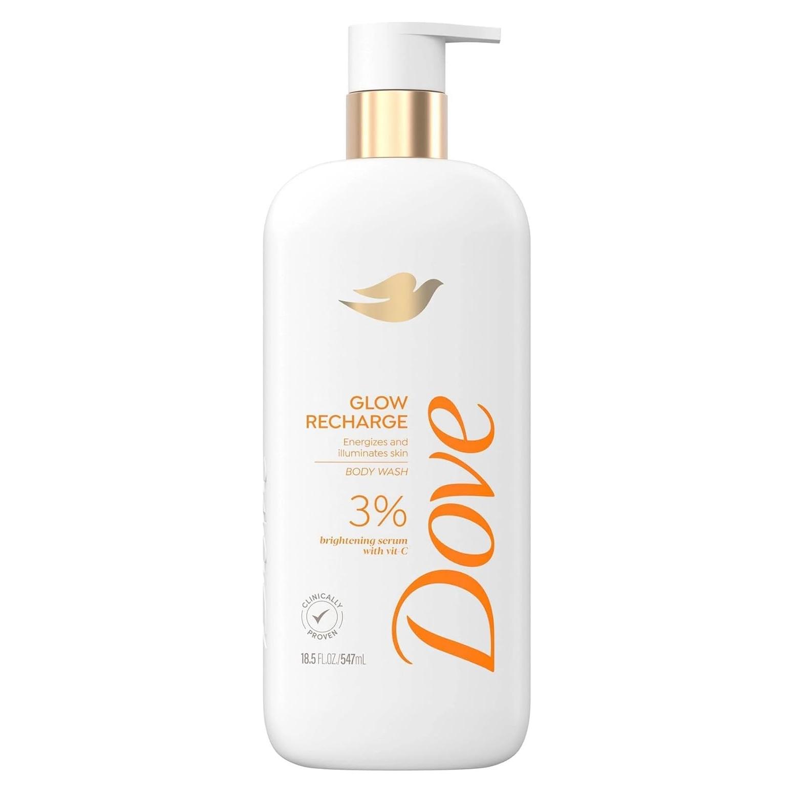 Dove Gel de Ducha Exfoliante Glow Recharge 523ml Vitamina C