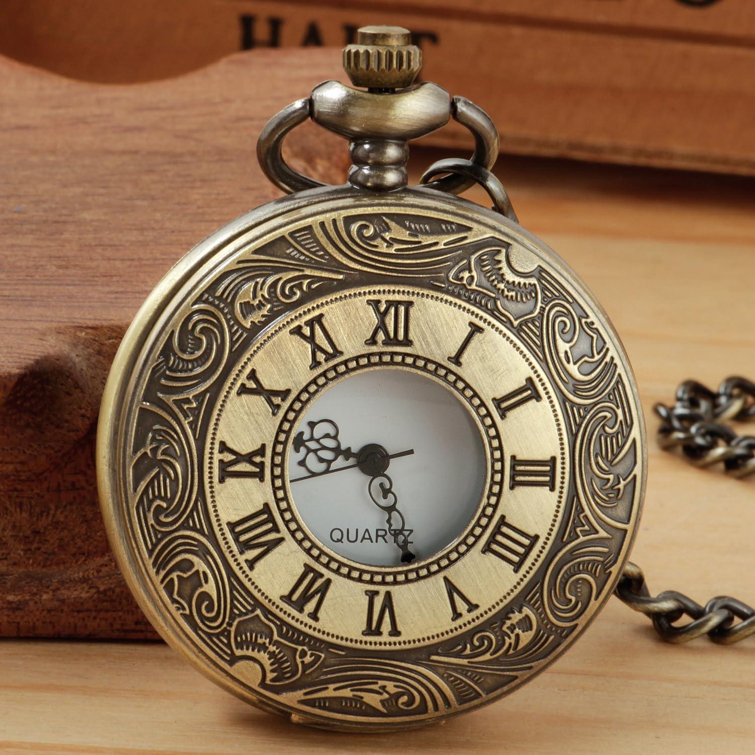 Reloj de bolsillo de cuarzo SwitchMe con esfera árabe