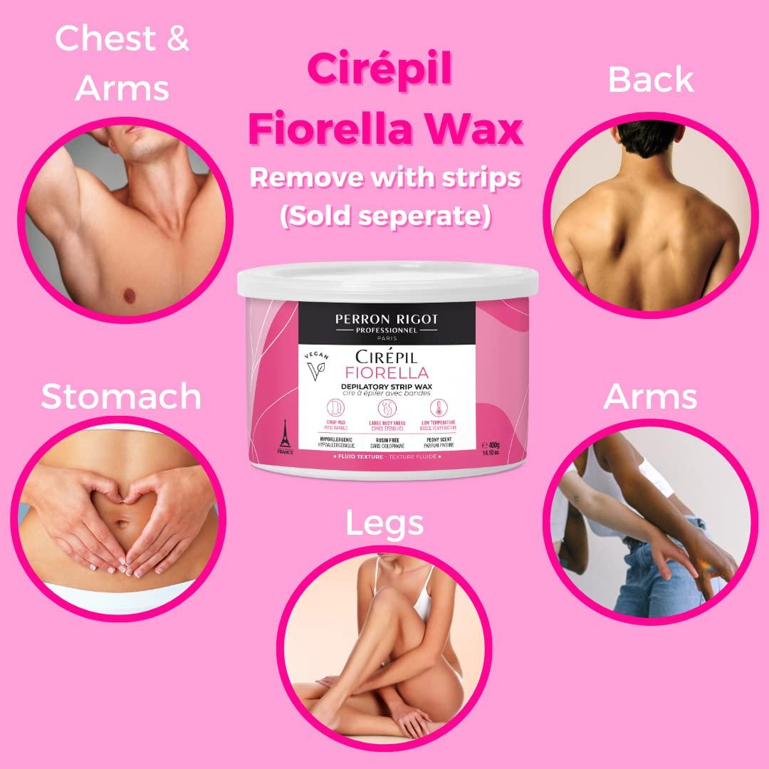 Cera Suave Fiorella Cirepil 400g Hipoalergénica Gel
