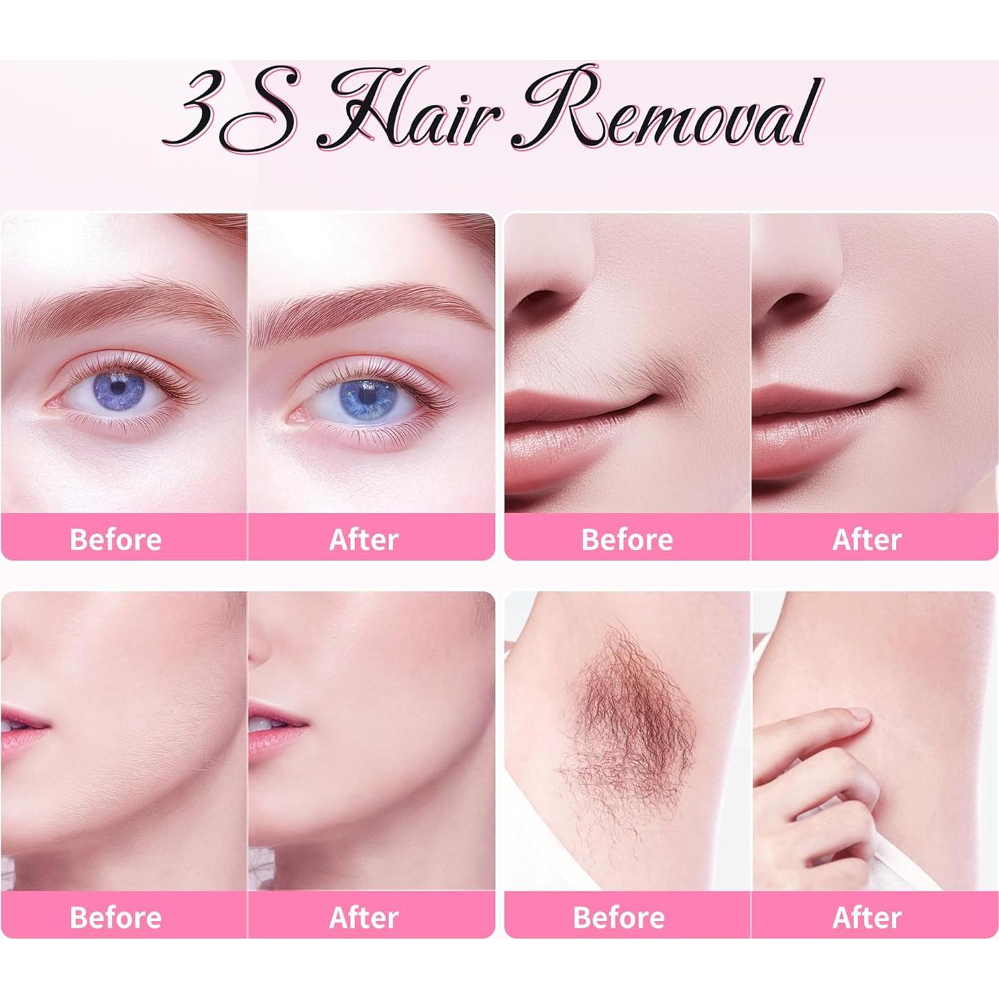 Ceras para Cejas Beauty7 - 88 Piezas Cera Corporal y Facial