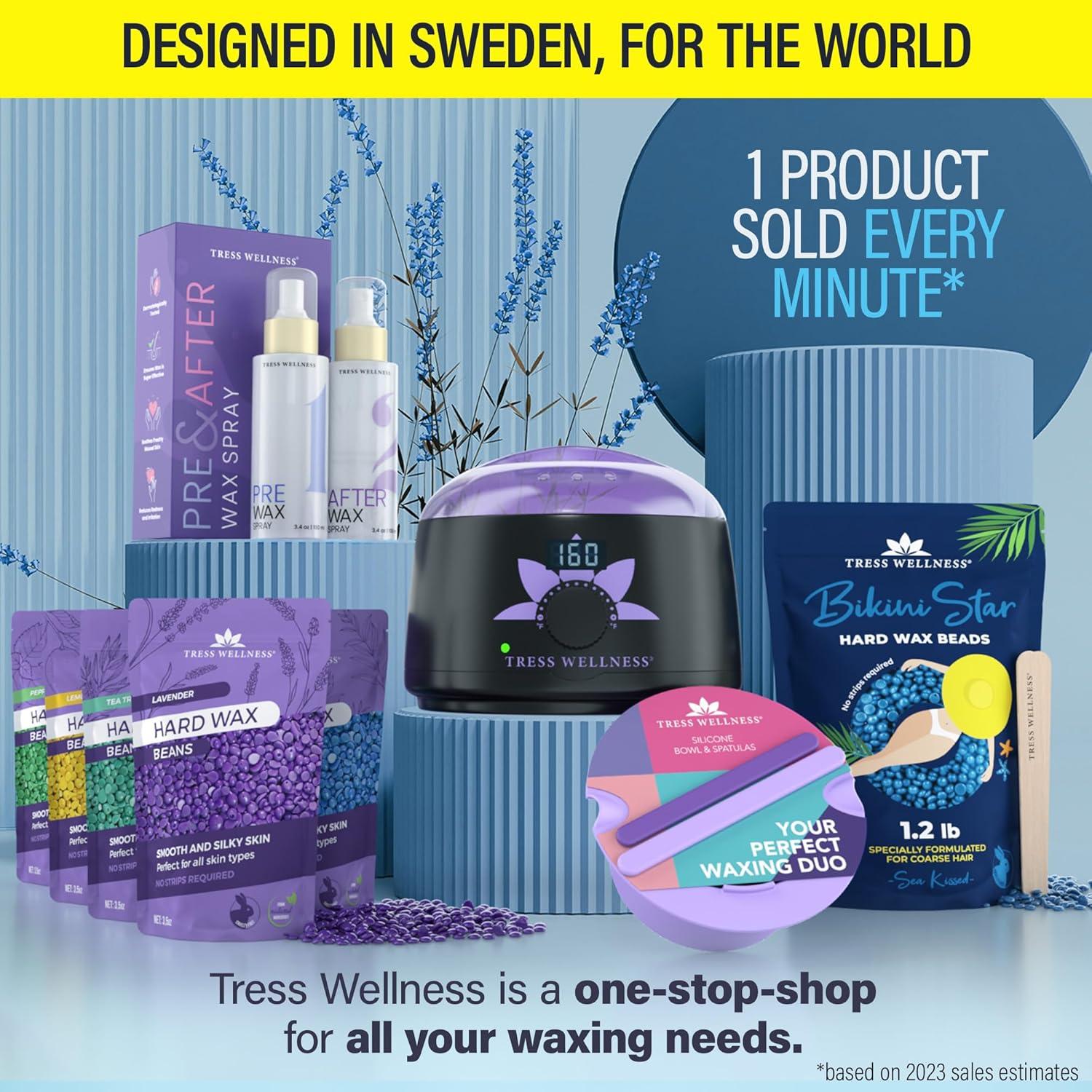 Perlas de Cera Dura Tress Wellness 0.54 kg para Depilación