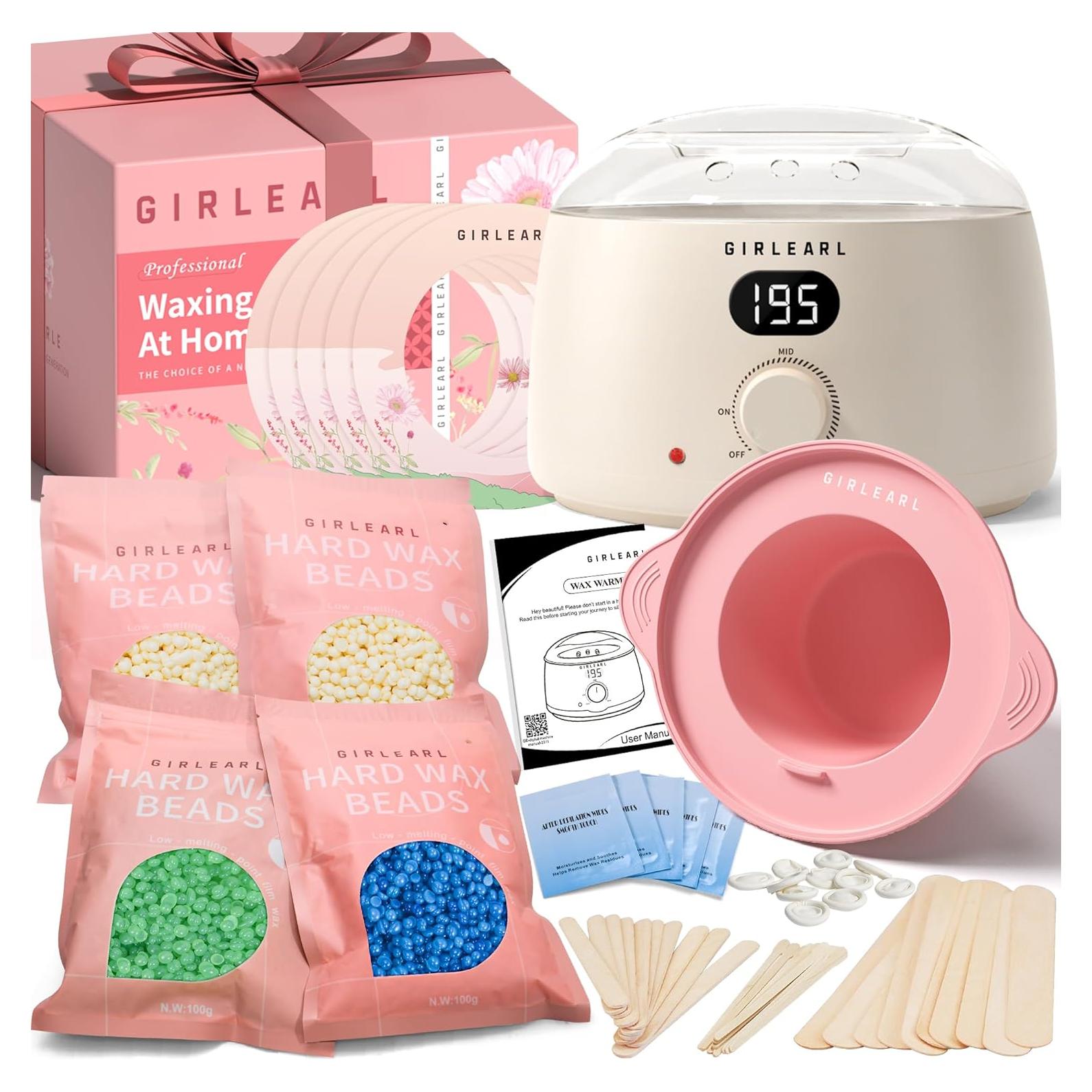 Kit de Cera Digital GIRLEARLE para Depilación en Casa