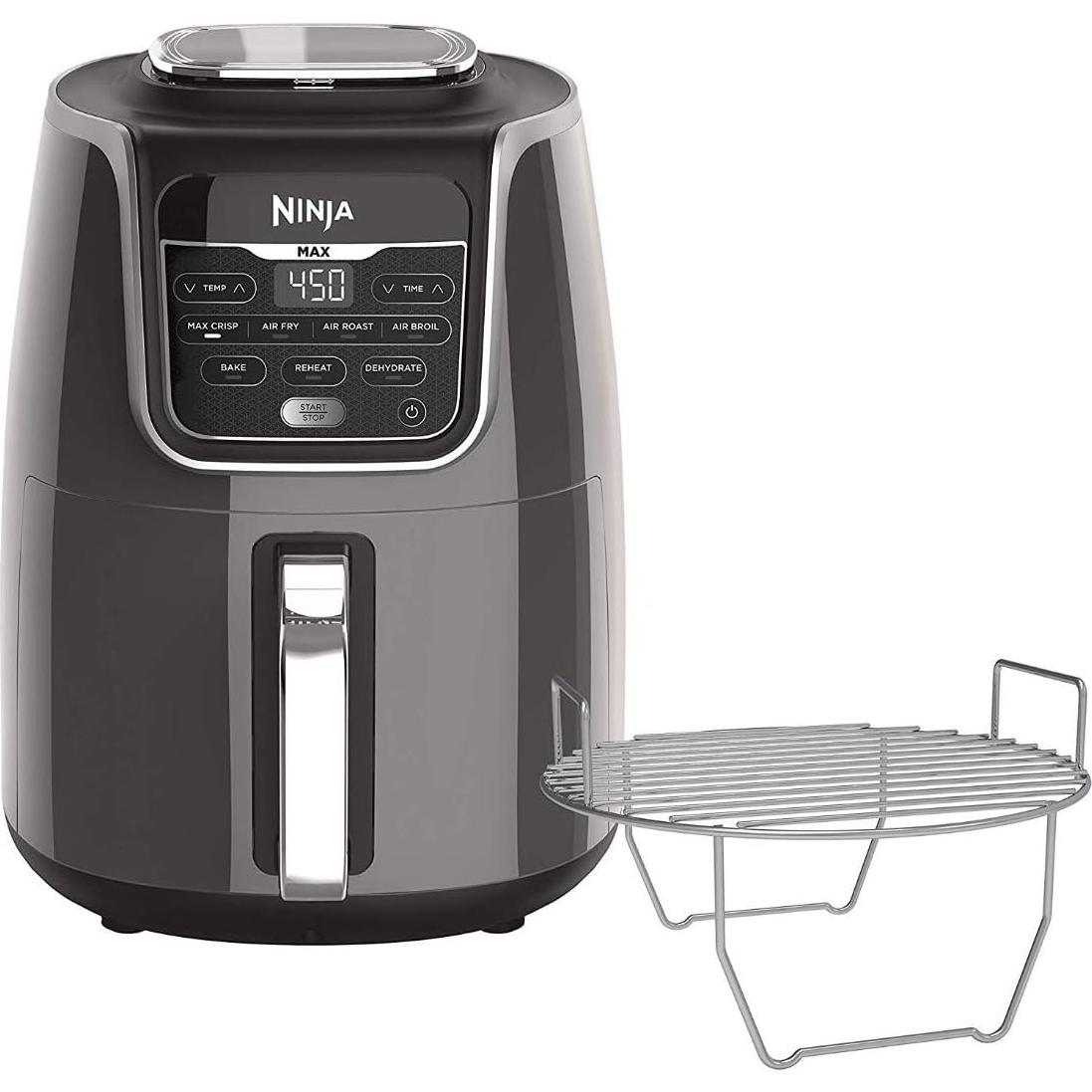 Freidora de Aire Ninja AF161 Max XL 5.5L 7 en 1 Gris