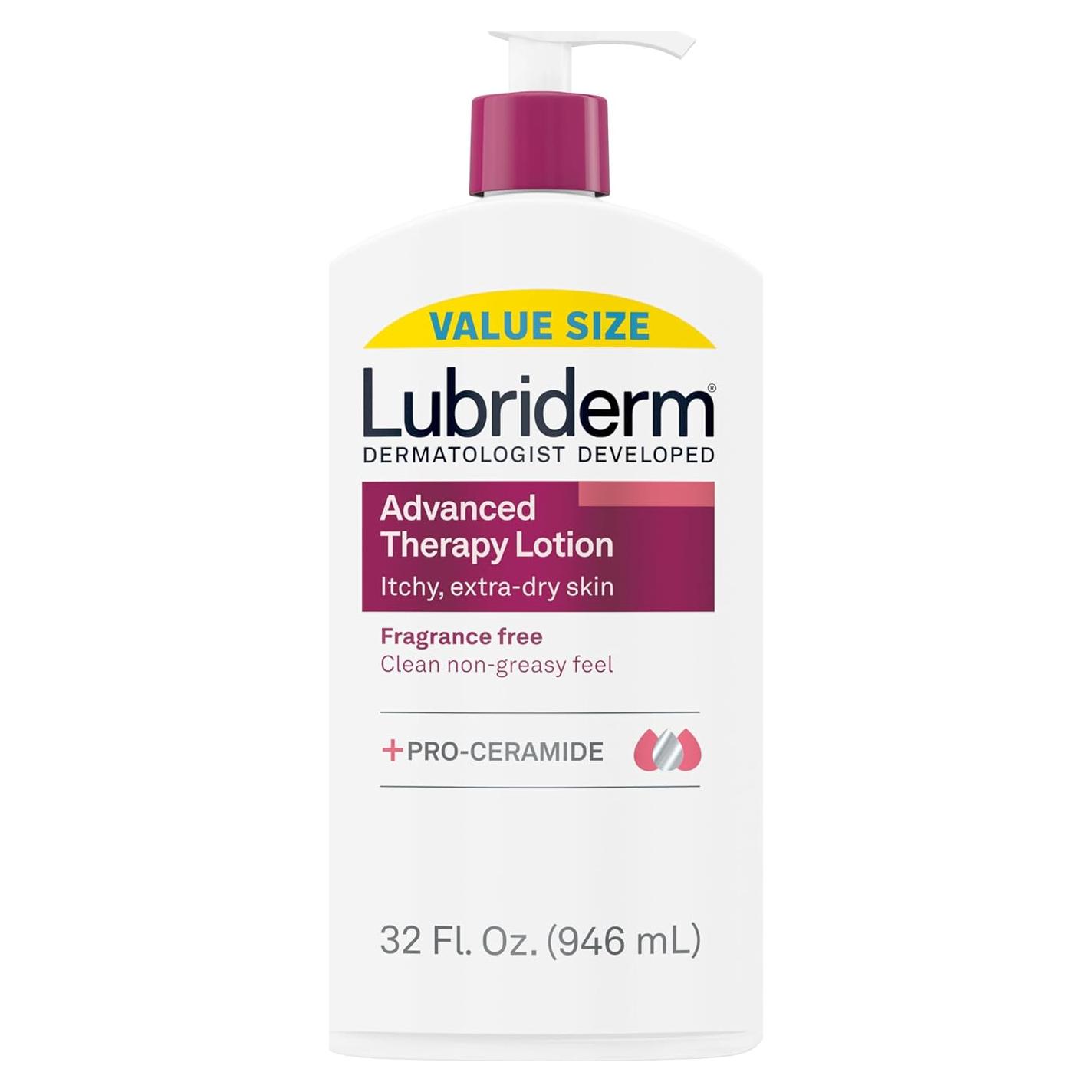 Loci&oacute;n hidratante Lubriderm Advanced Therapy 946 ml