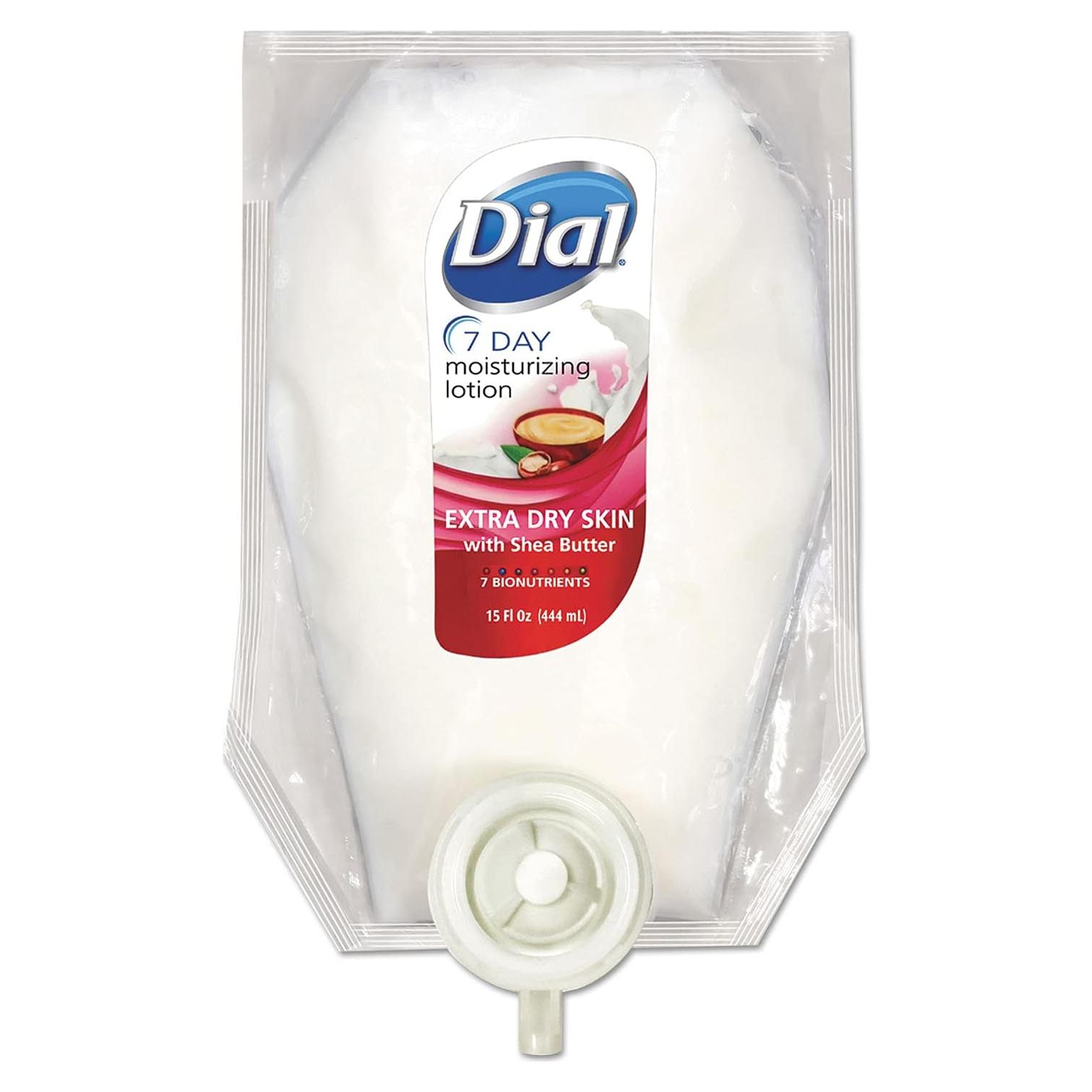 Loción Hidratante Extra Seco Dial 7 Días 443 ml Recarga 6/Caja