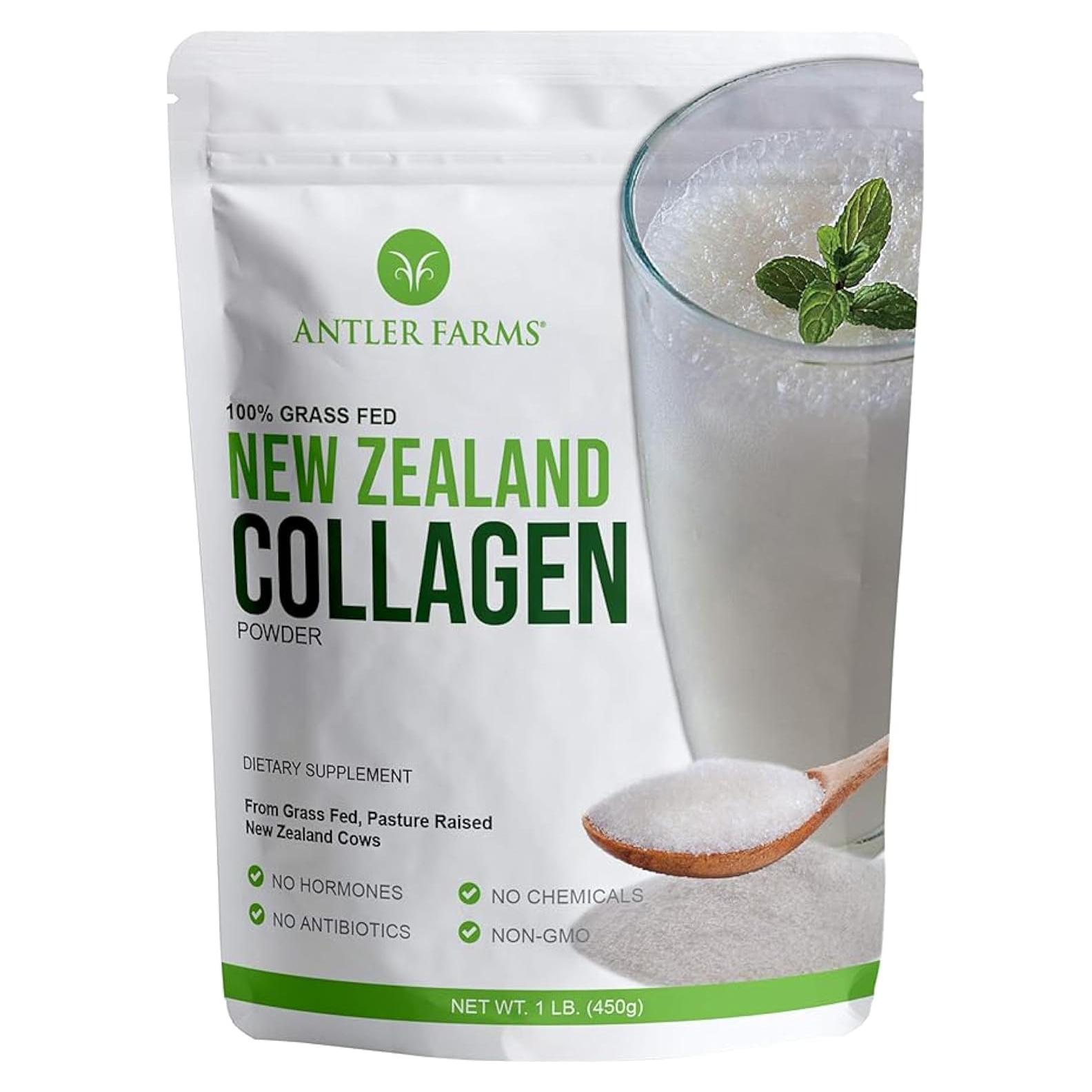 Colágeno Puro Antler Farms 0.45 kg Hidrolizado Sin Sabor