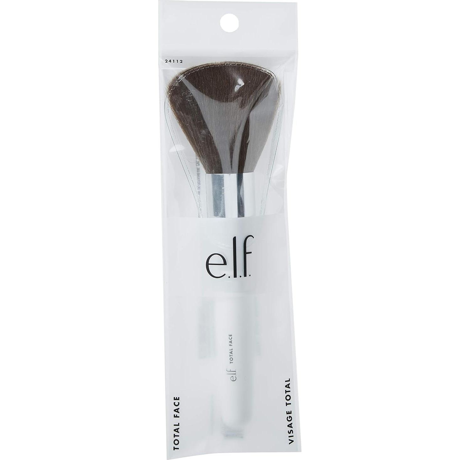 e.l.f. Cosmetics Total Face Makeup Brush for Complete Coverage and a Flawless Finish