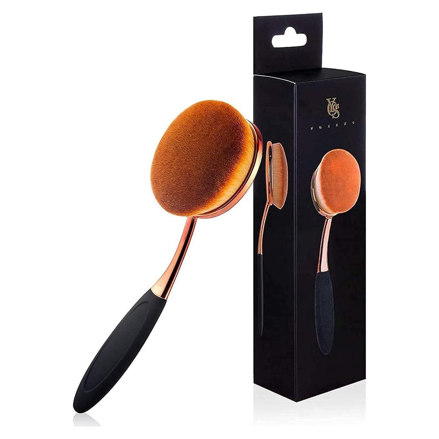 Brocha de Maquillaje Ovalada Yoseng Grande 17.5 cm