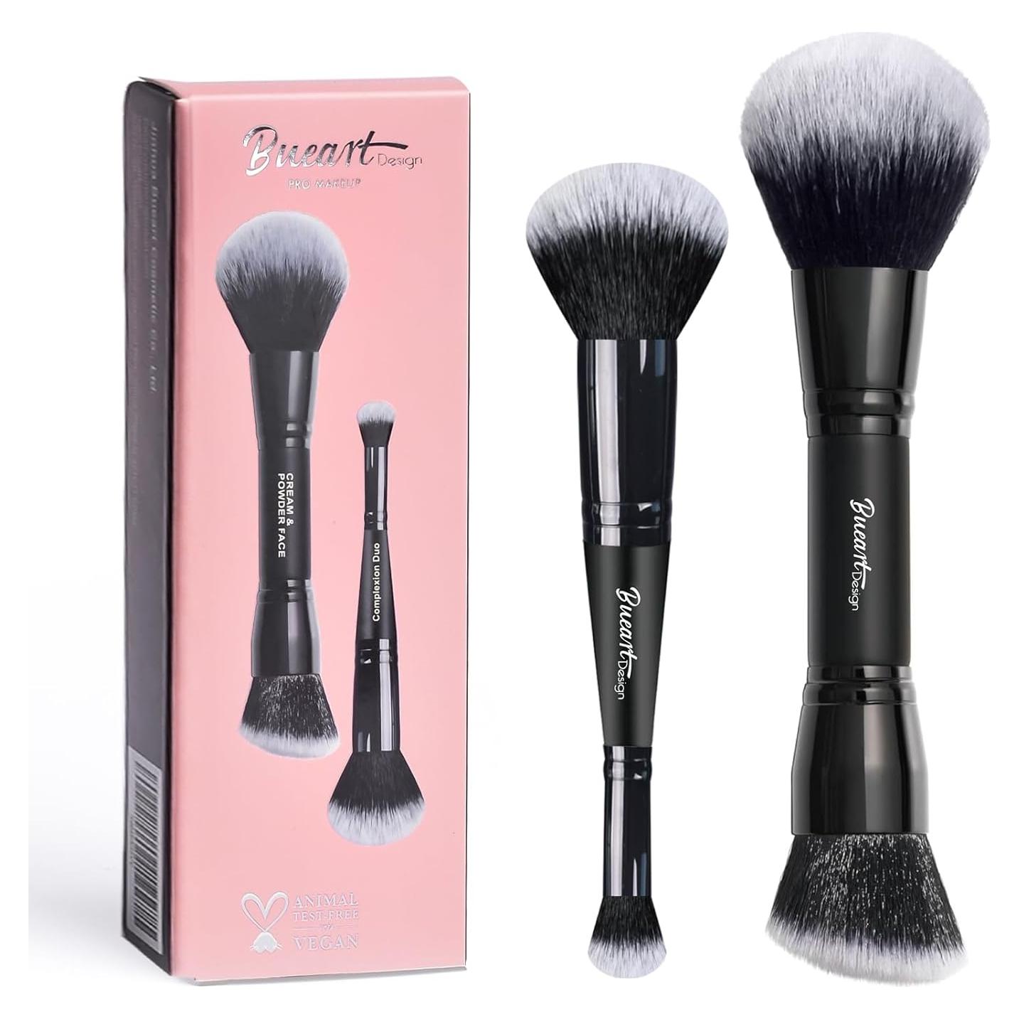 Juego de Brochas de Maquillaje Bueart Design 2 en 1