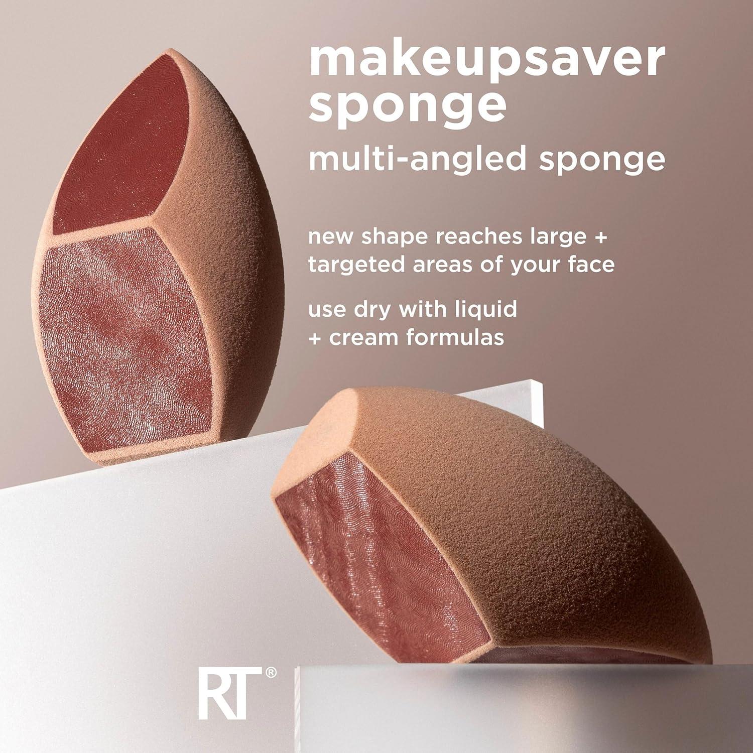 Set de Brochas y Esponjas Makeupsaver Real Techniques 3 Piezas