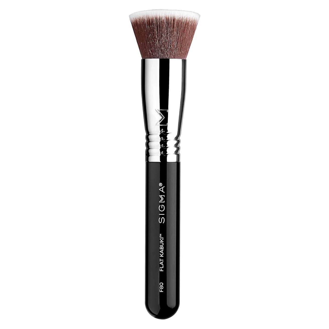 Brocha Kabuki Plana F80 Sigma Beauty - Maquillaje Profesional