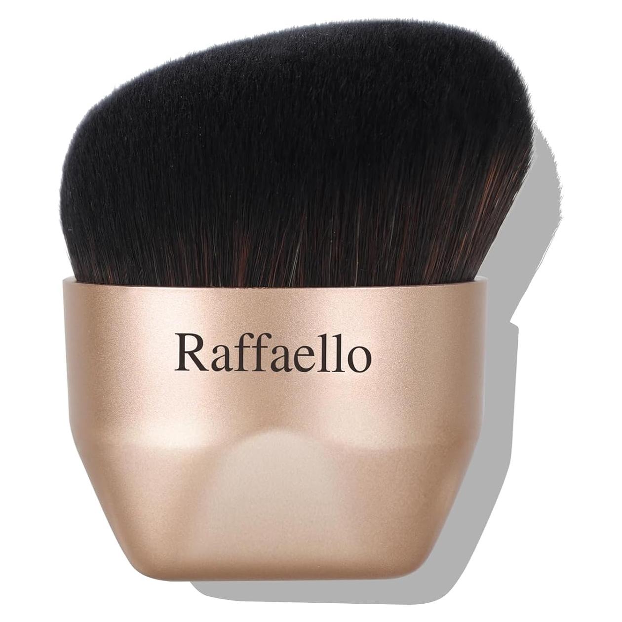 Pincel Kabuki Angulado Raffaello - Cerdas Suaves y Densas