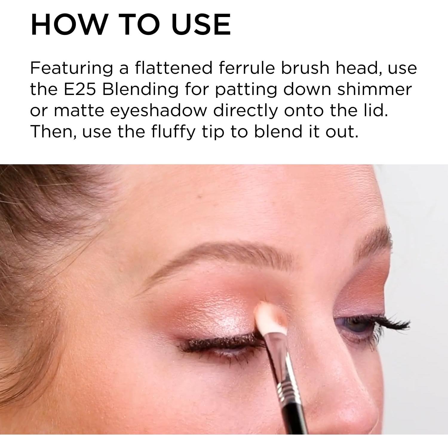 Pincel Difuminado E25 Sigma Beauty - 16.51 cm Profesional